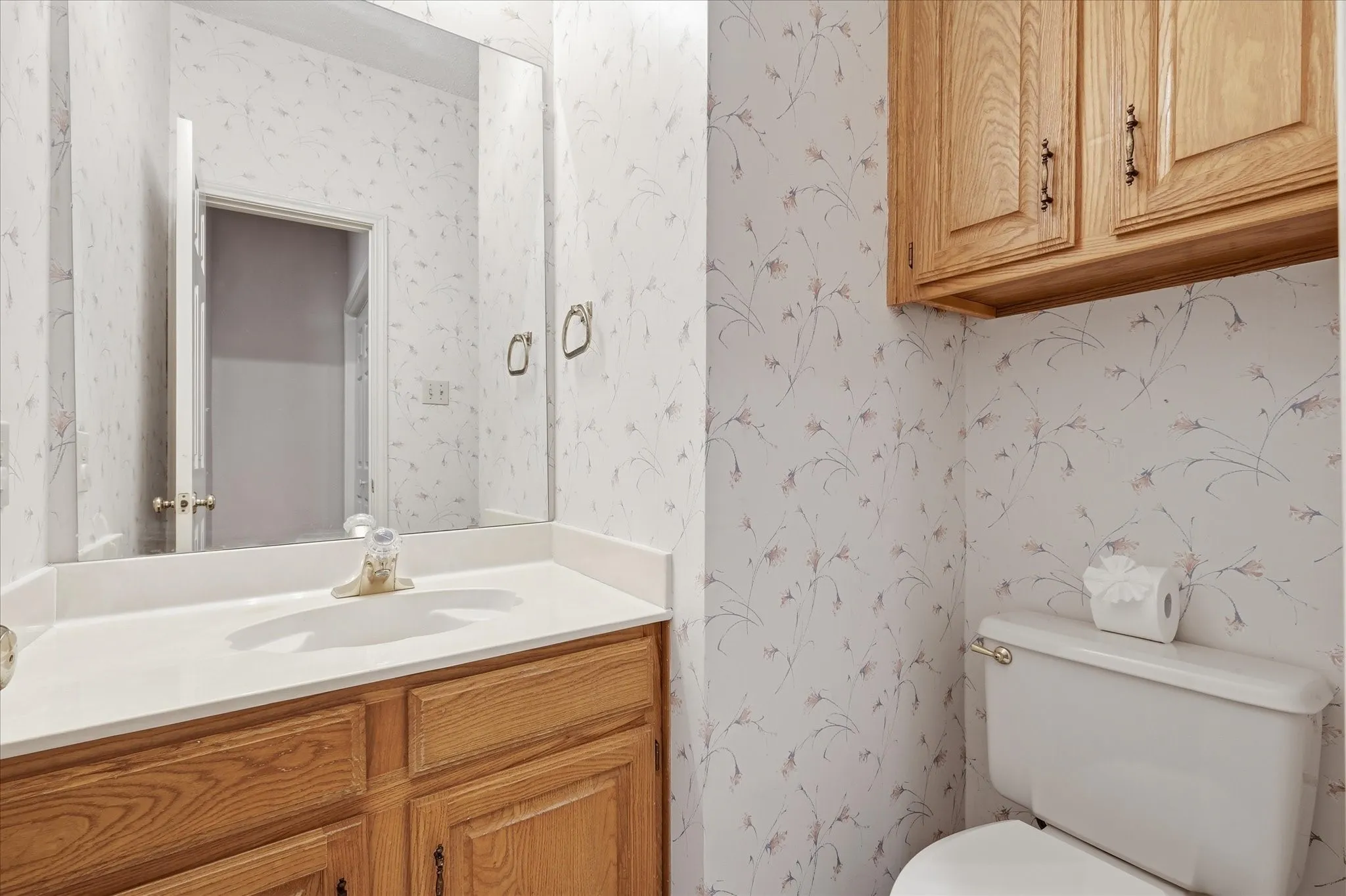 Downstairs Powder Bathroom