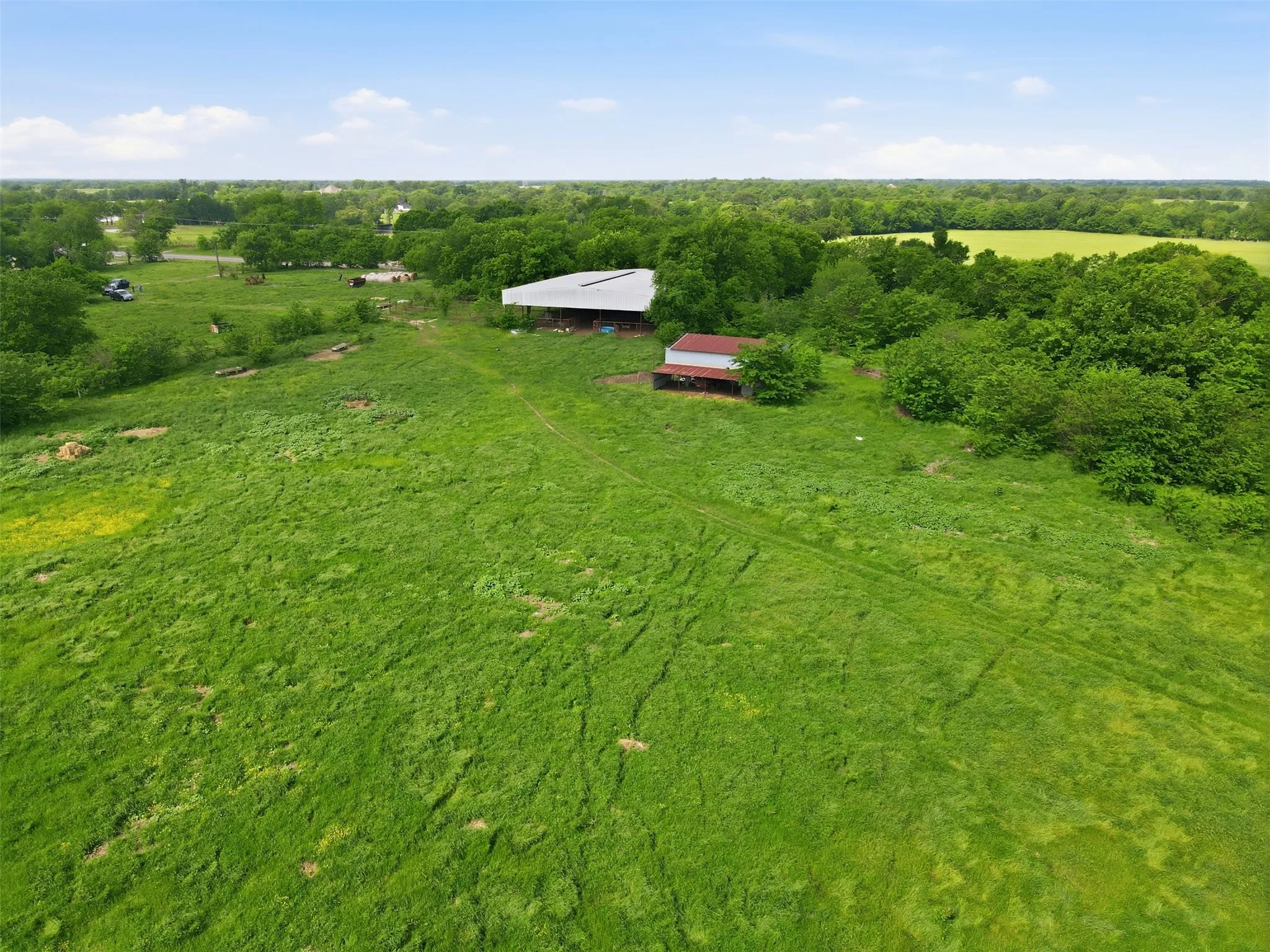 Pasture and Buildings
