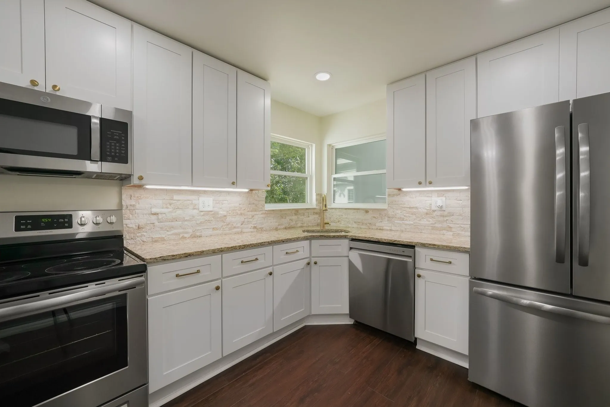 stainless steel appliances