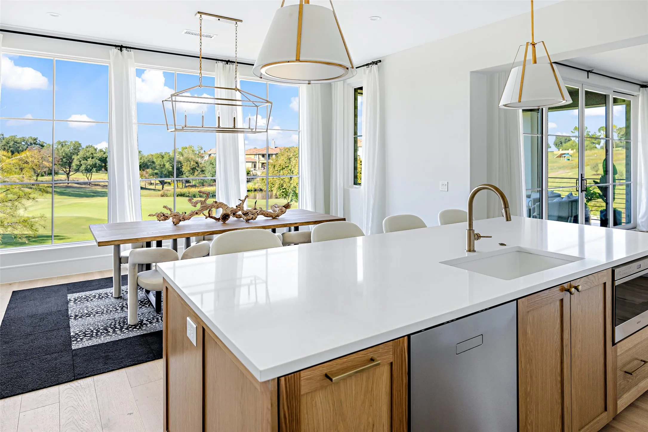 Photo of model showroom. Not actual unit. Villa Five #12 is under construction