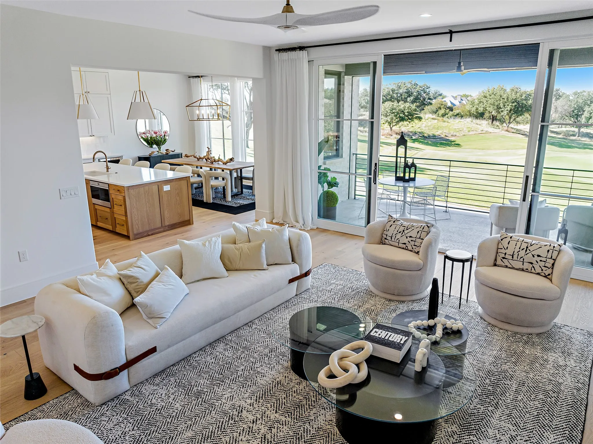 Photo of model showroom. Not actual unit. Villa Five #12 is under construction
