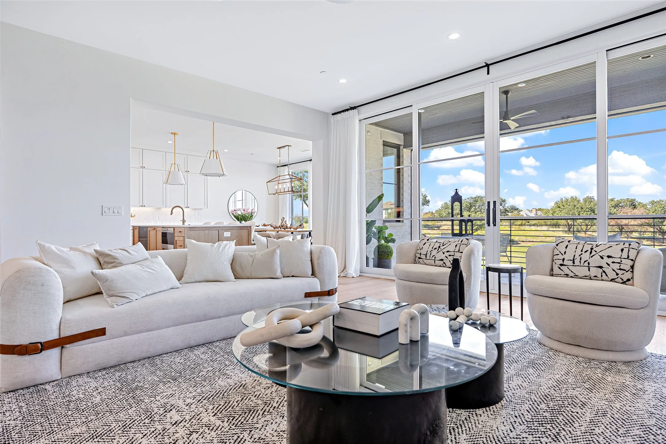 Photo of model showroom. Not actual unit. Villa Five #12 is under construction