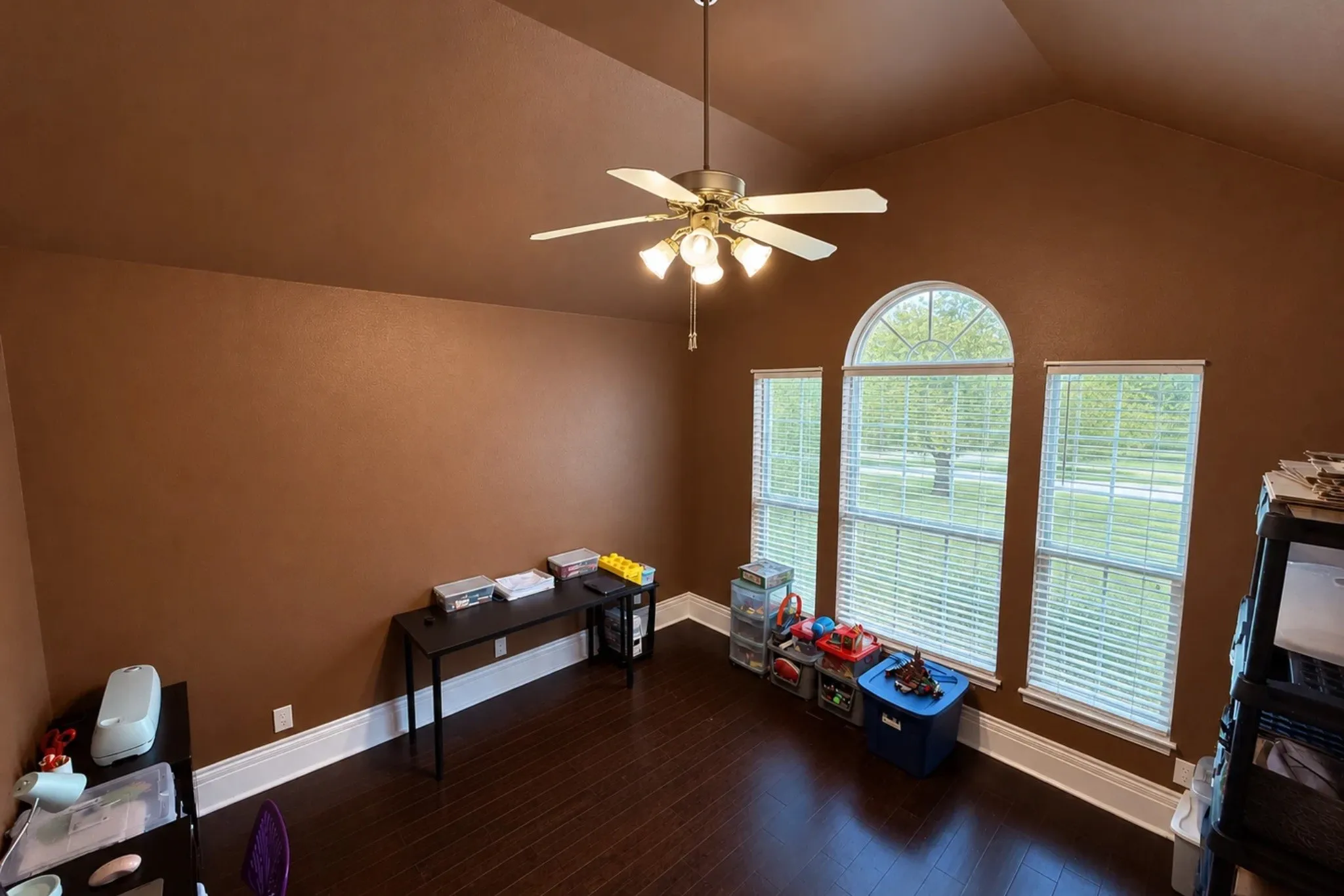 One of two flex spaces. Can be used as an office, playroom, formal dining, or whatever you'd like!