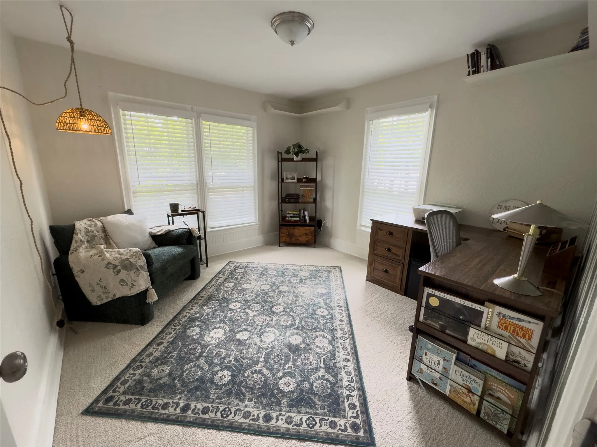 Perfect space for a home office or studying for college