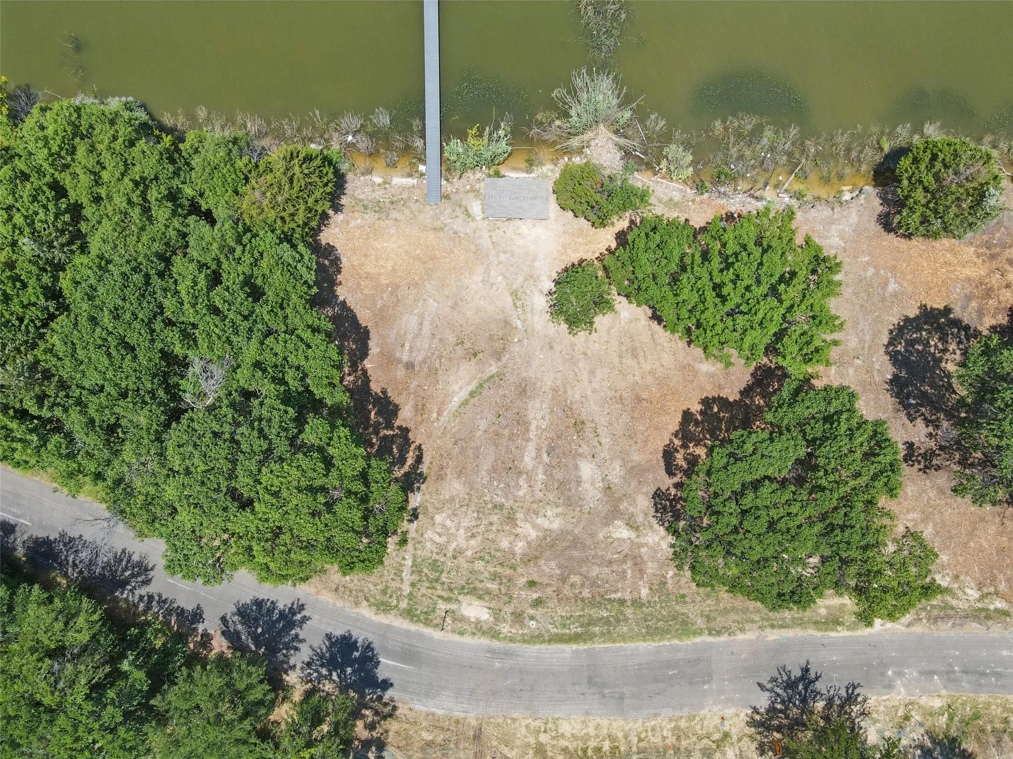 Aerial overview of property's location