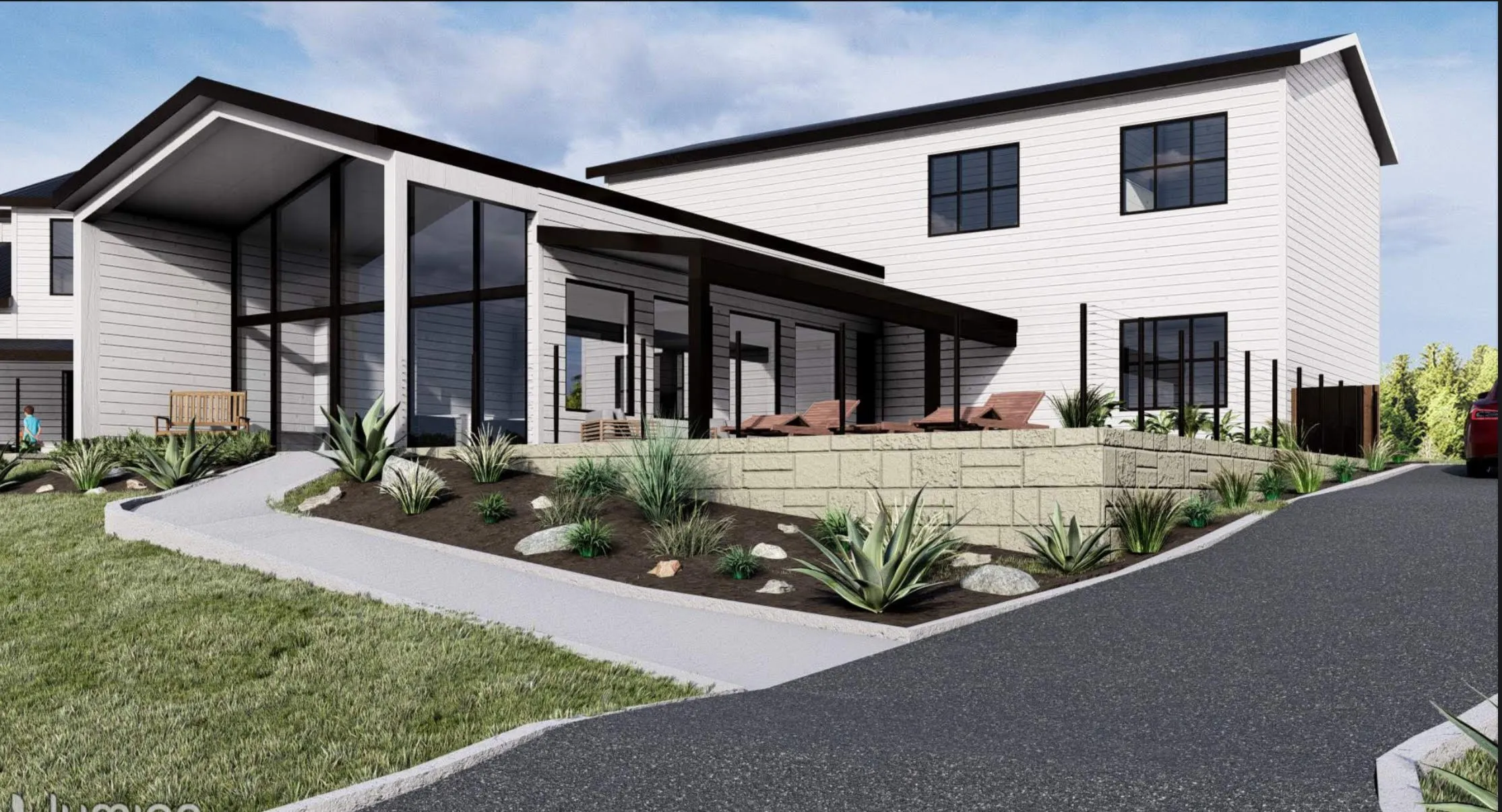 Proposed house drawing for this lot