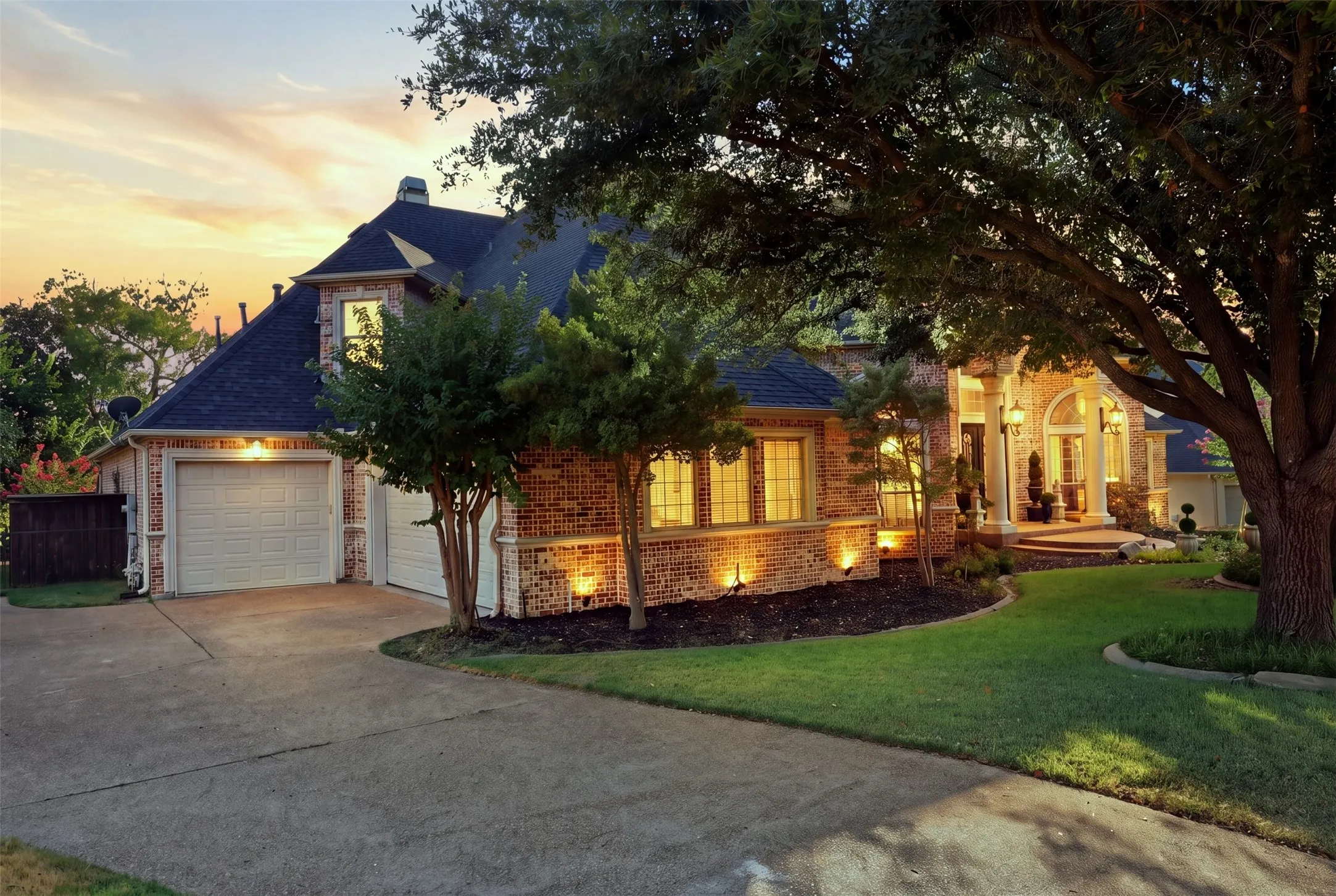 3 car Garage with Storage