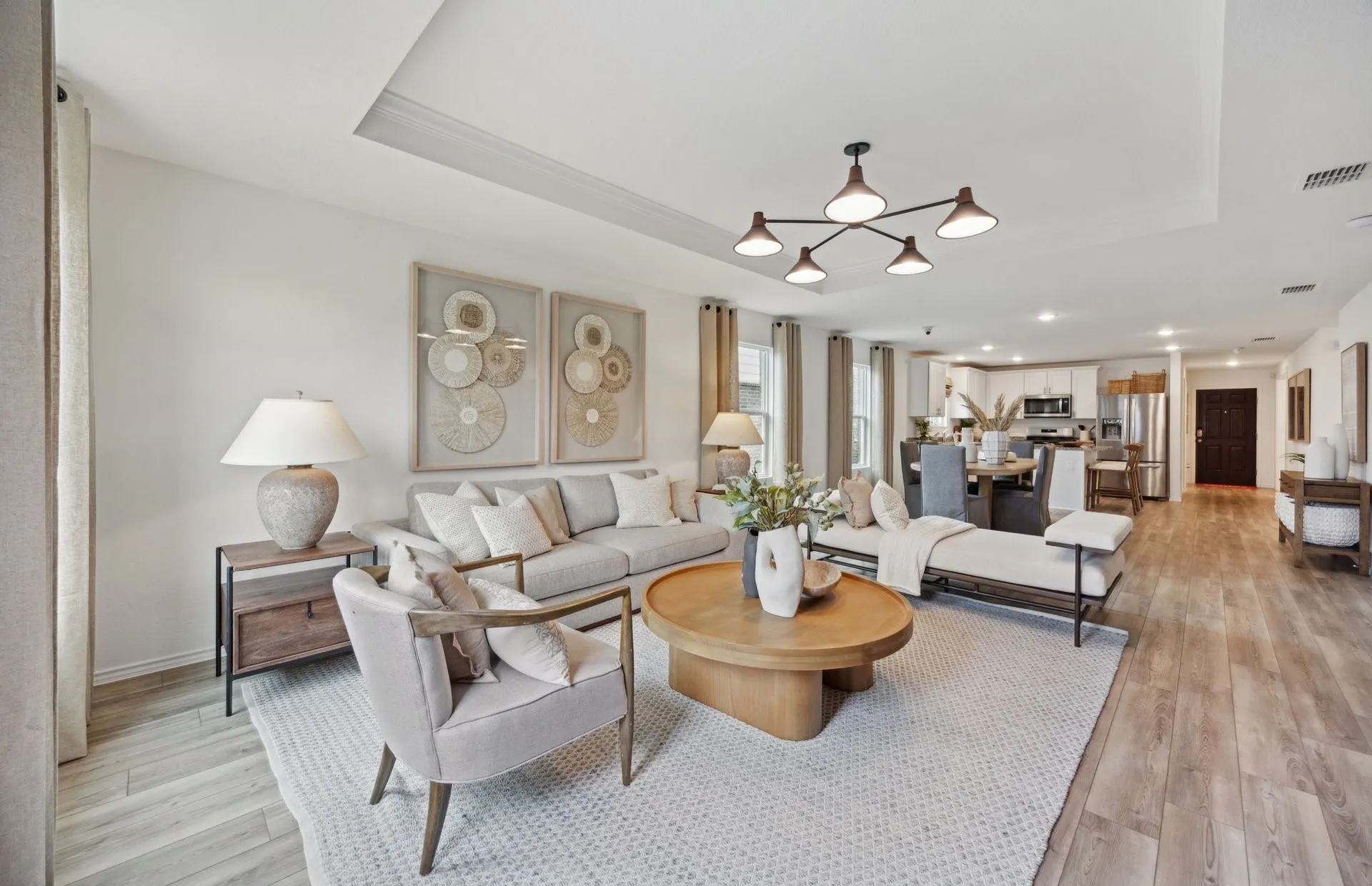 *Actual home, furniture not included - Open concept throughout main living areas