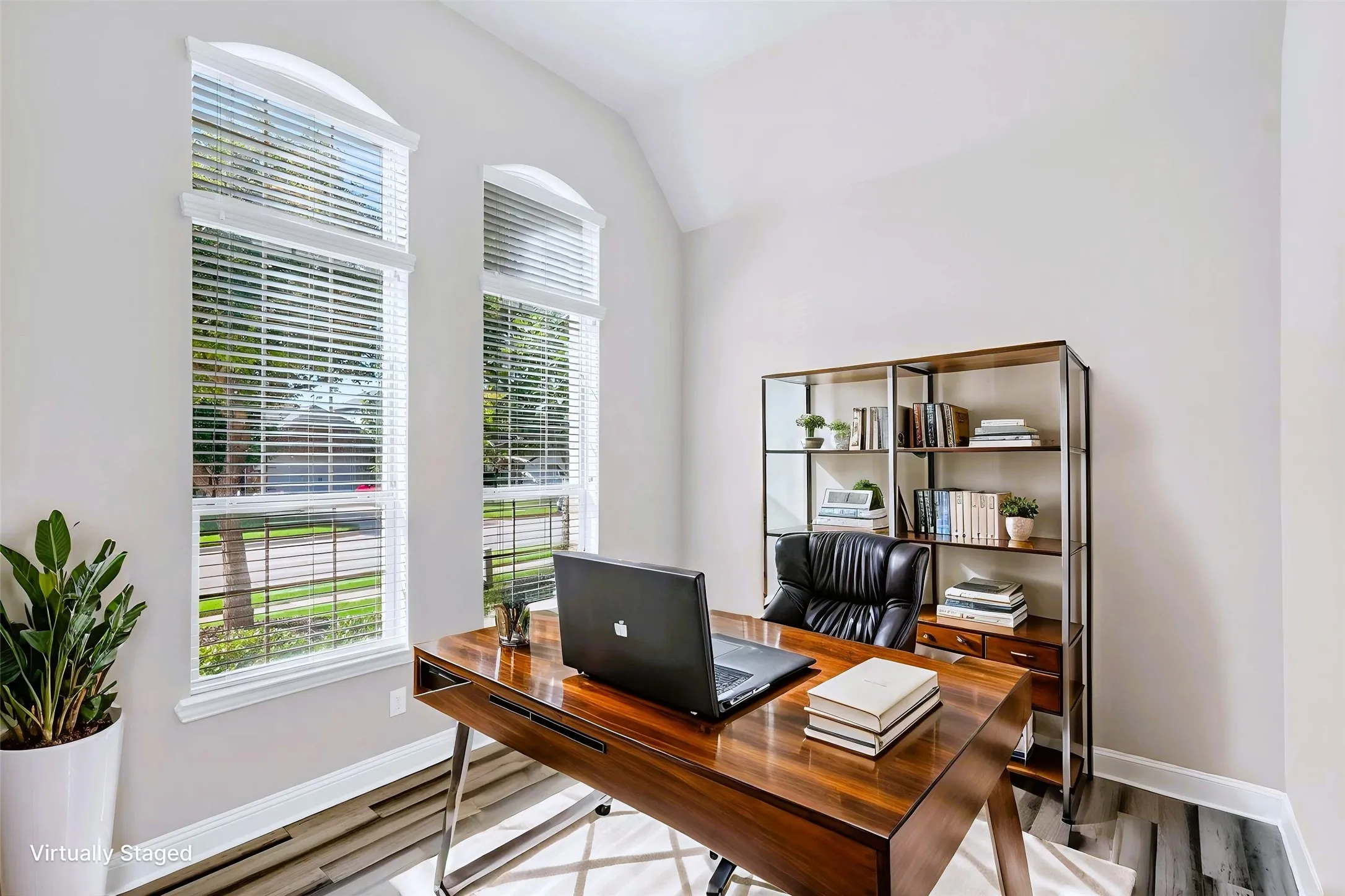 Virtually Staged - Office can be used as 4th bedroom with closet.
