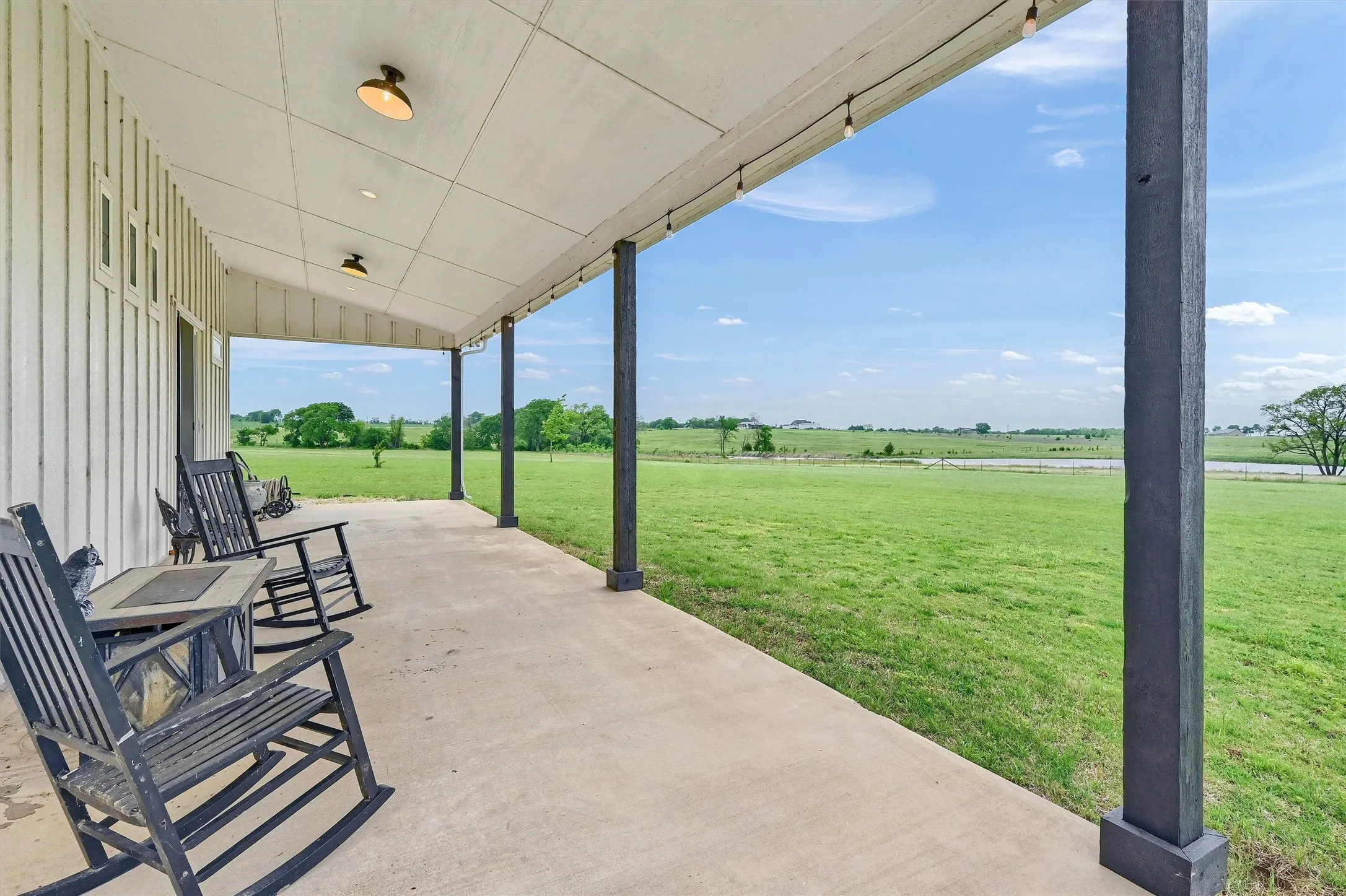 Enjoy your morning coffee with this view