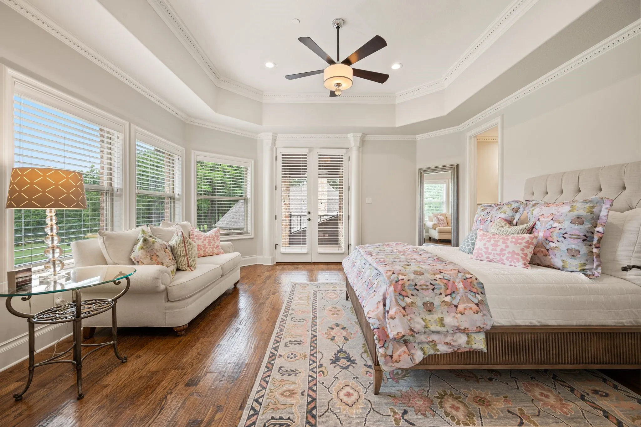 Bedroom #3 on 2nd floor. Each bedroom has en suite full bath and large walk-in closet!