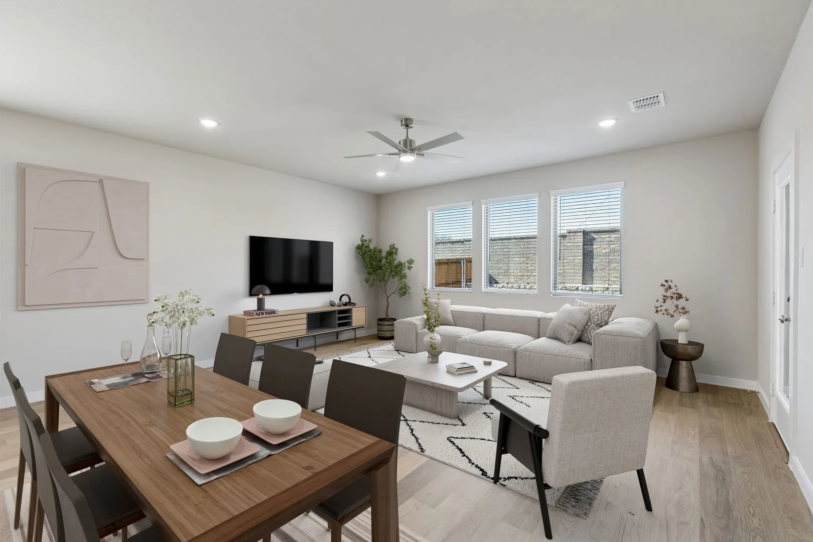 Living Room in the Holden home plan by Trophy Signature Homes – REPRESENTATIVE PHOTO