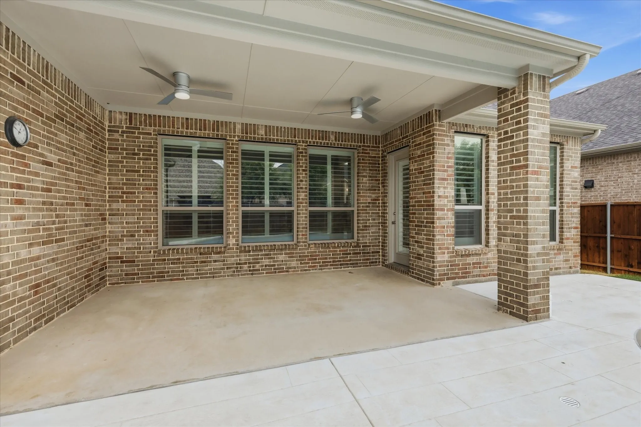 Large patio for outdoor relaxation or grilling!