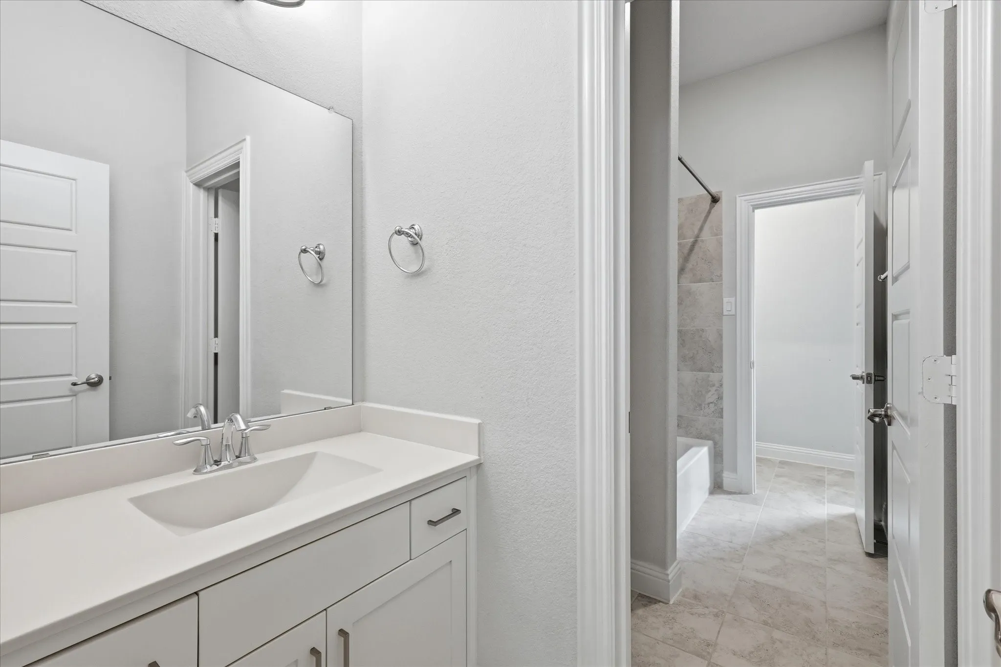 Jack and Jill bathroom