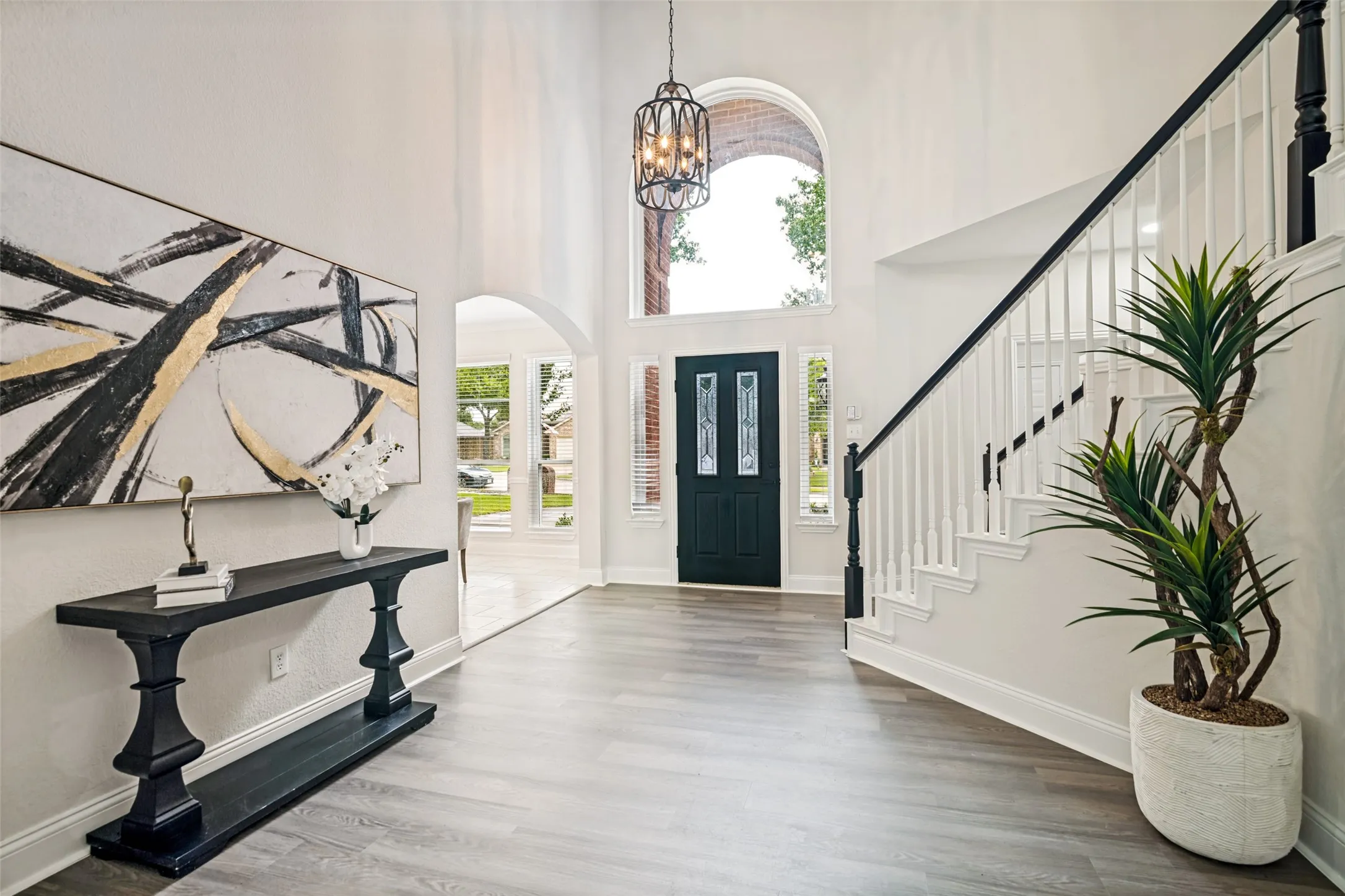 With high ceilings