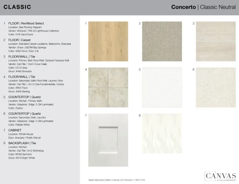 6404 Fort Parker Way design selections! This home is currently under construction and selections are subject to change.