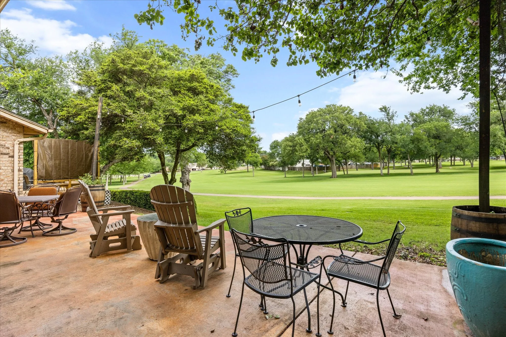 Patio terrace