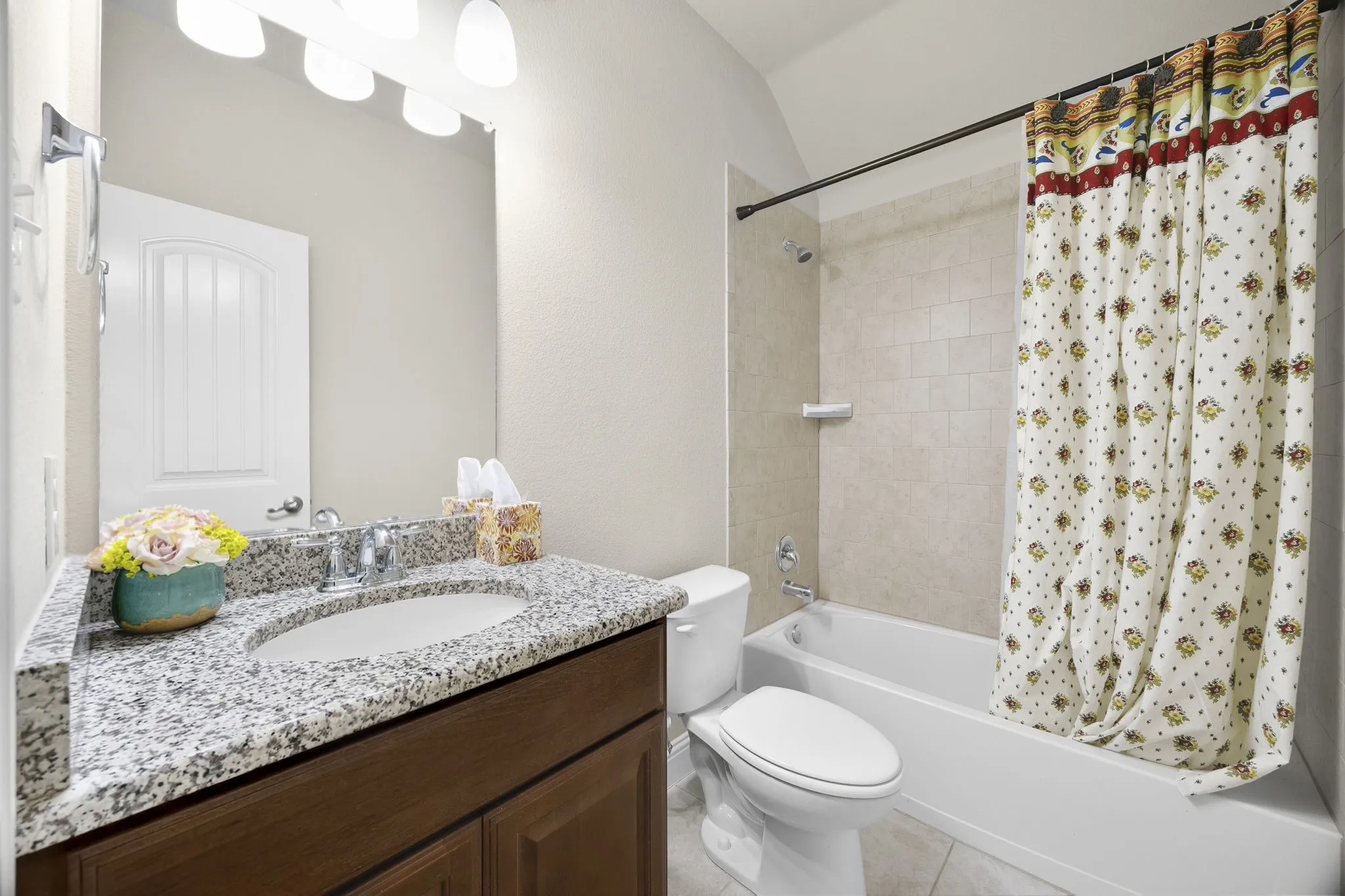 Secondary bathroom
