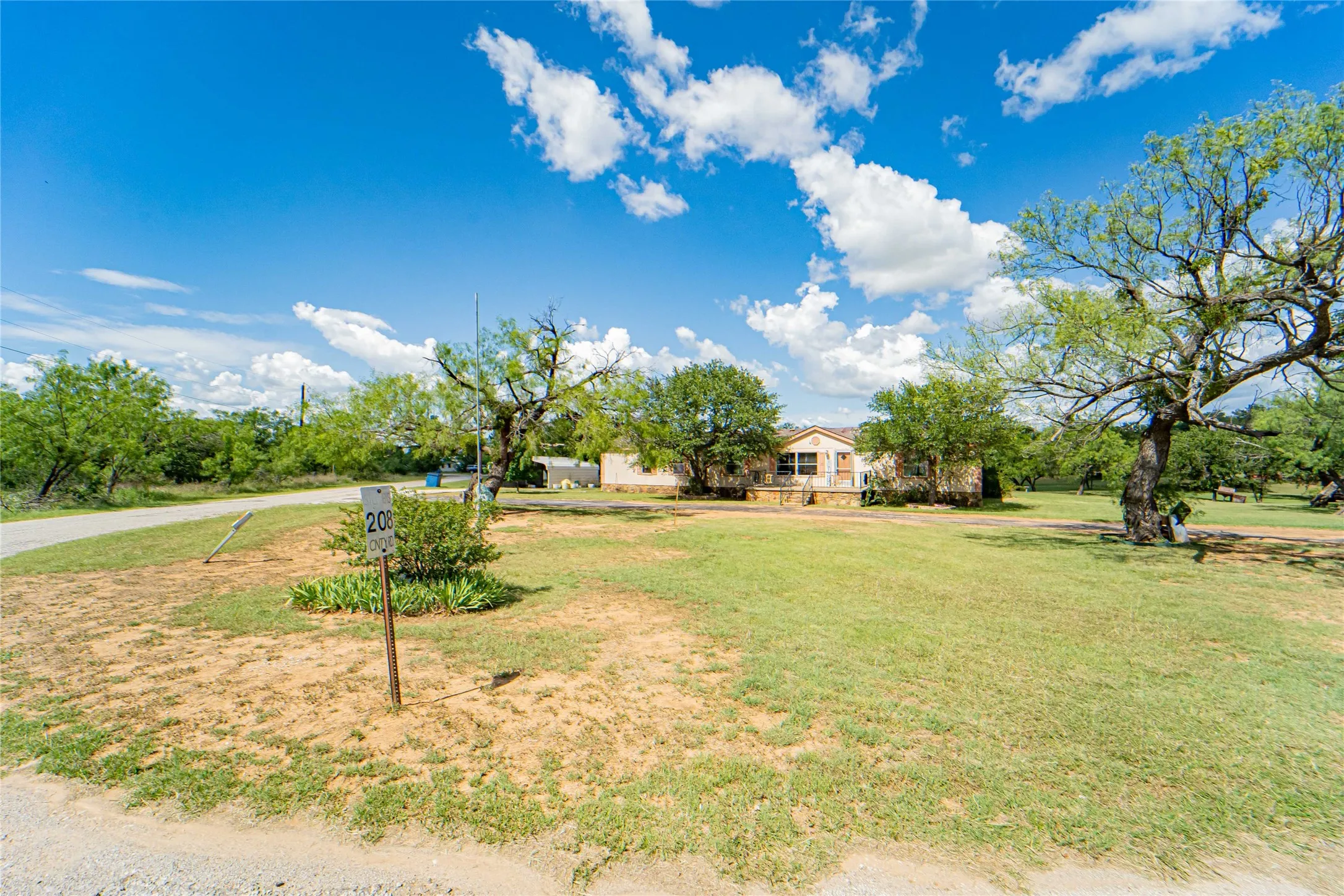 Front view of property