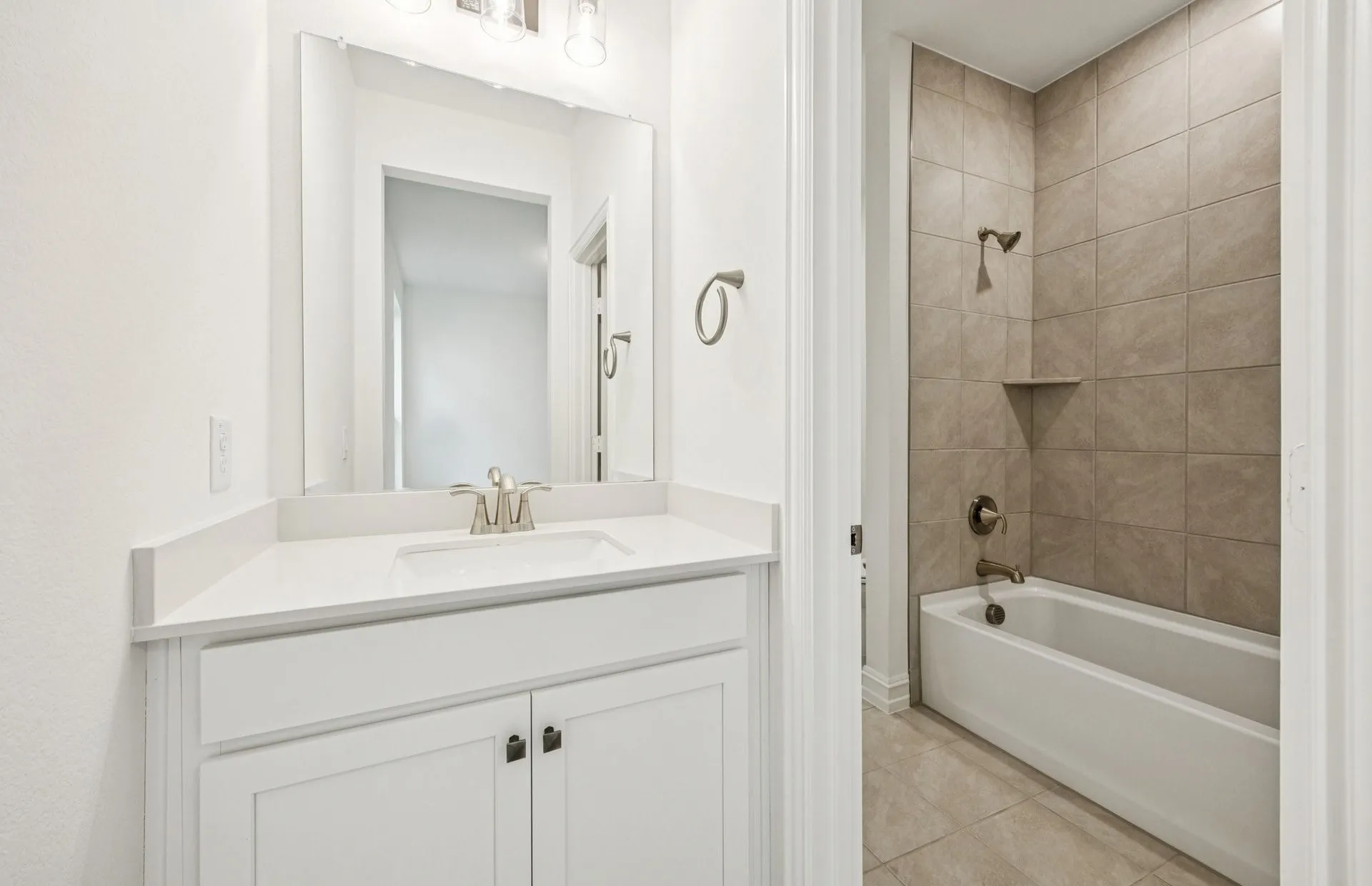 *Floorplan representation, not actual home - Spacious secondary bathroom