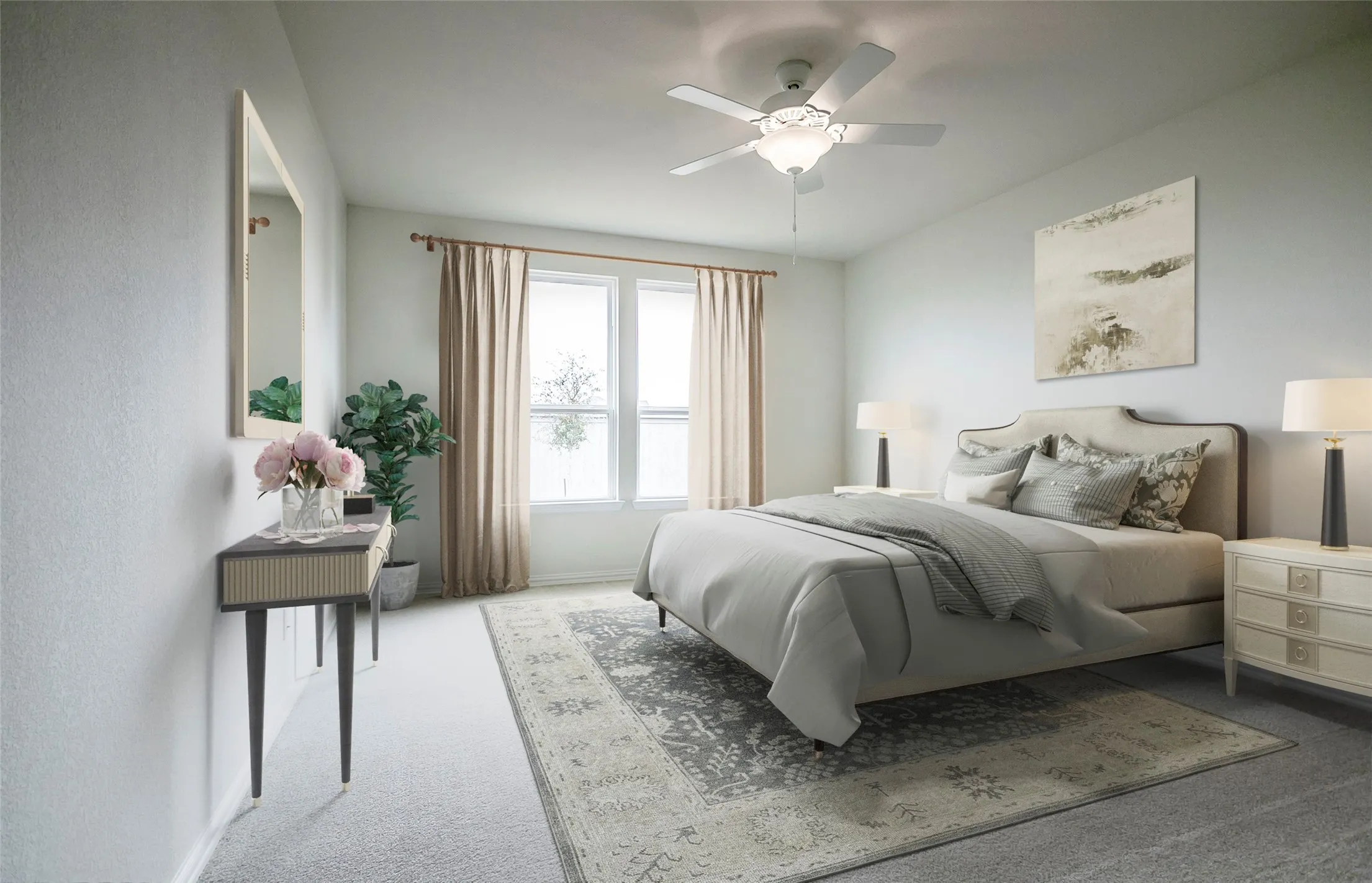 *Virtual Representation - Spacious owner's suite with private bath