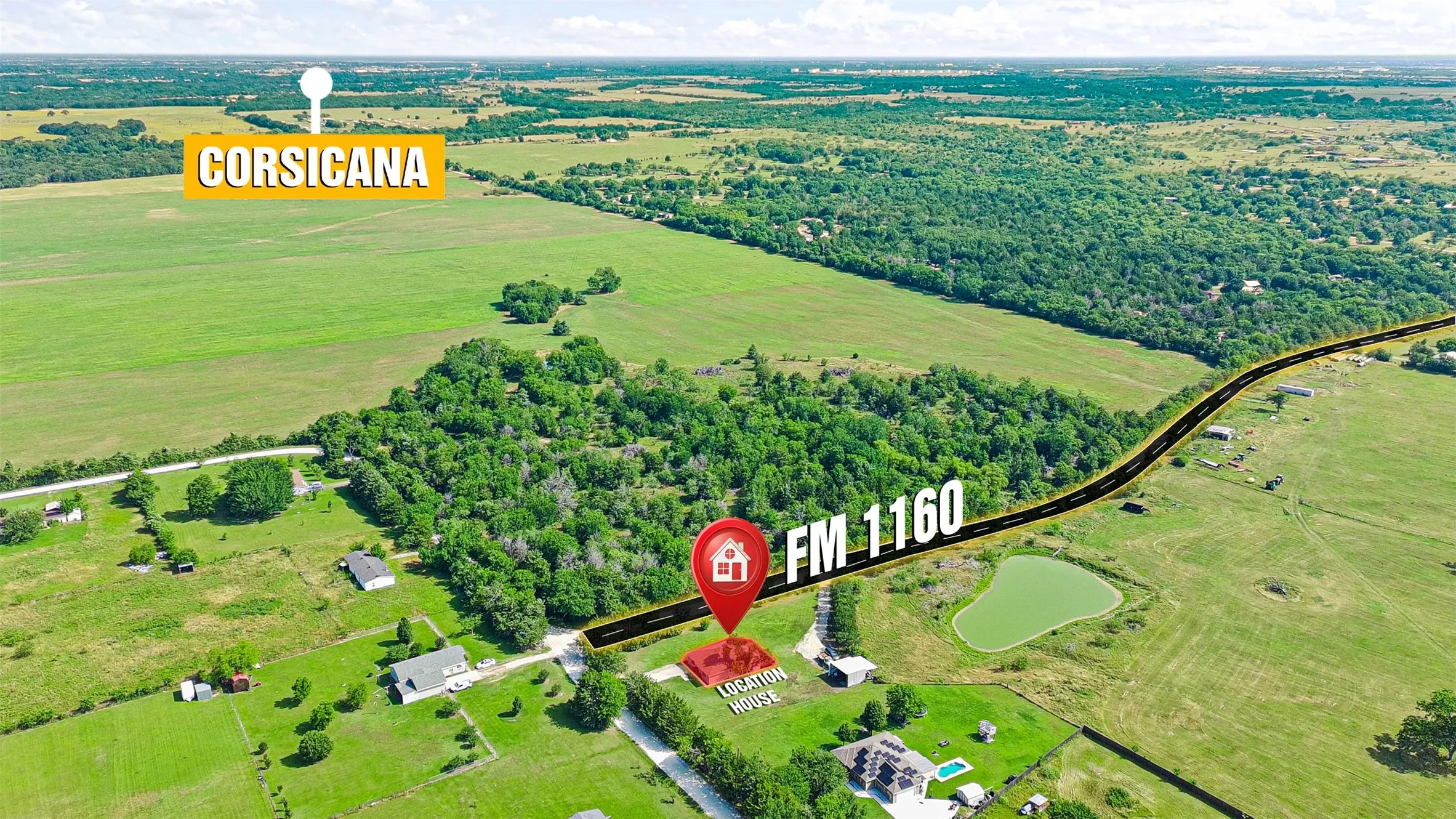 Single Family Residence For Sale in Navarro County , 3727 SW County Road 1160, Corsicana, Texas 75110, 4 Bedroom, 2 Bathroom, Garage spaces, 1,638 Sqft, built in 2017, Price $289,600, mls#21283593, Real Estate Agent in Corsicana, Homes For Sale in Navarro county, Homes For Sale in Corsicana, Realtor in Corsicana Texas, Real Estate Brokerage Independent Realty Texas, Luminita Cordes Realtor