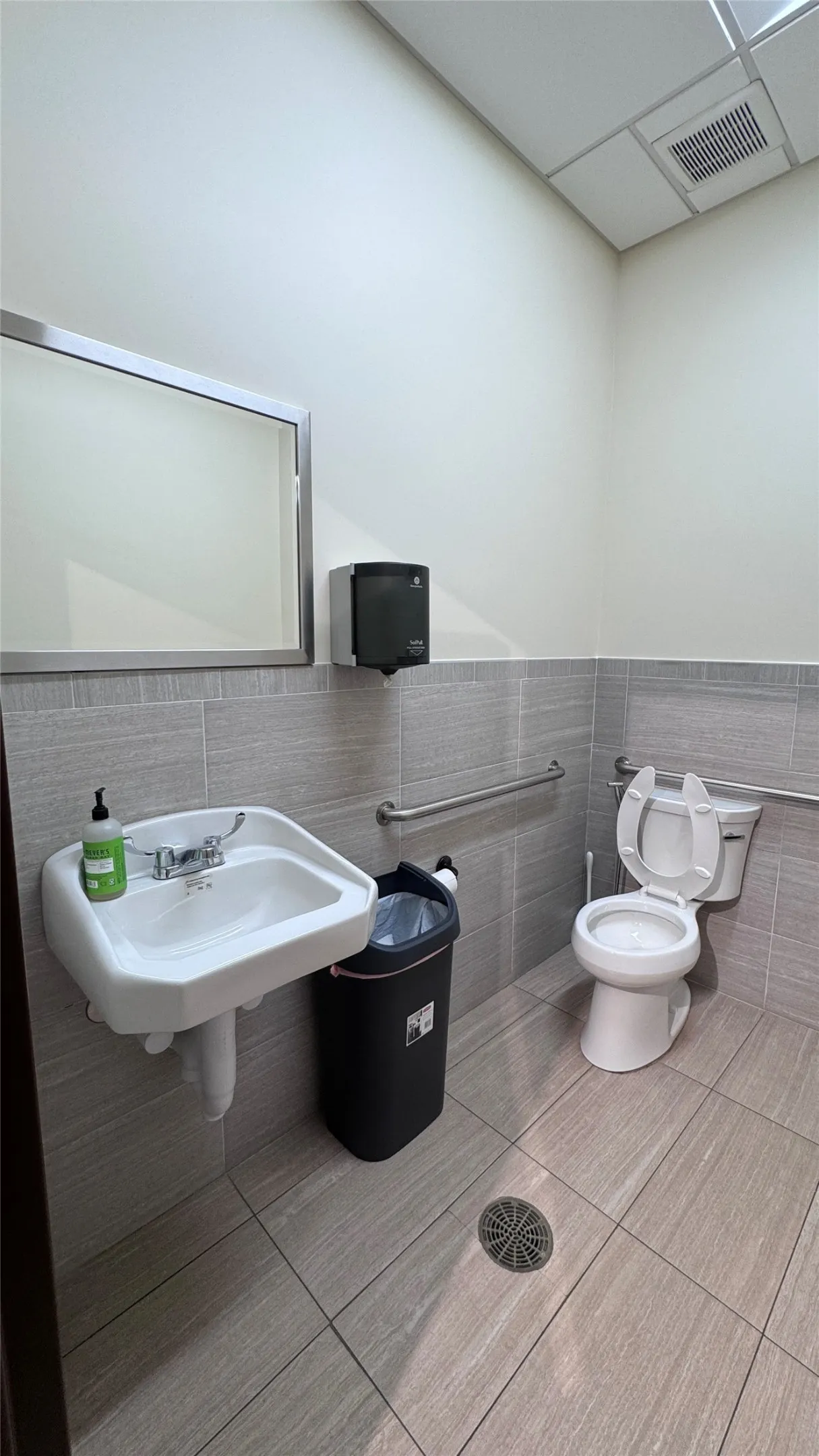 ADA compliant restroom separate for men and women