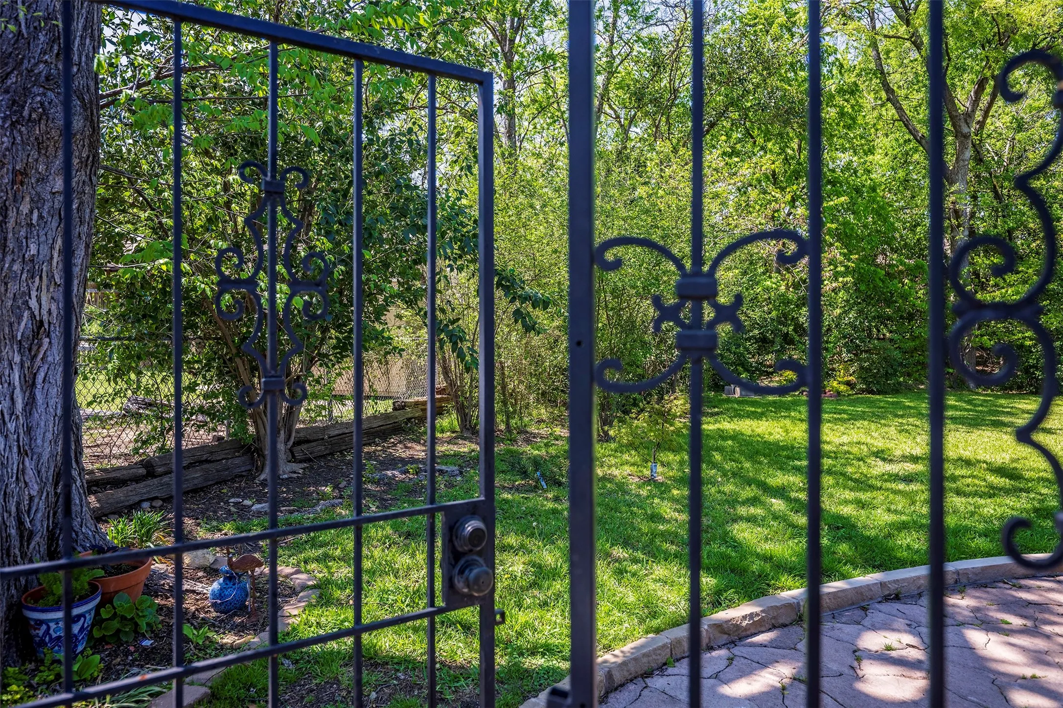 Wrought Iron Gate