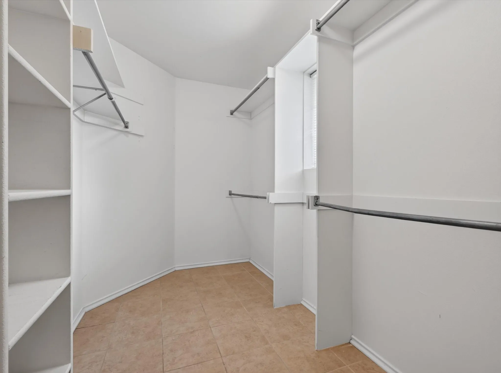 Primary Walk In Closet