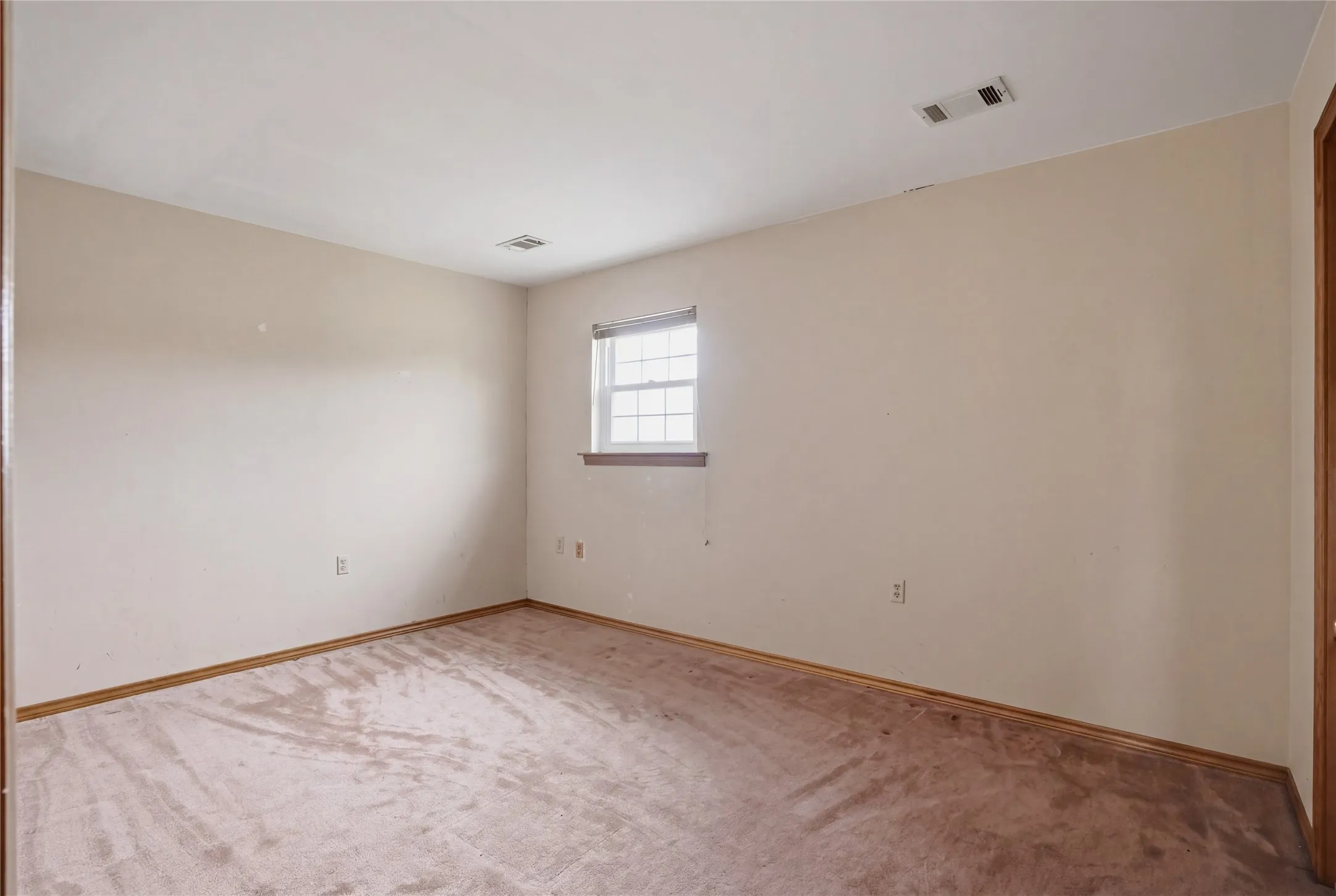 Cozy yet spacious bedroom
