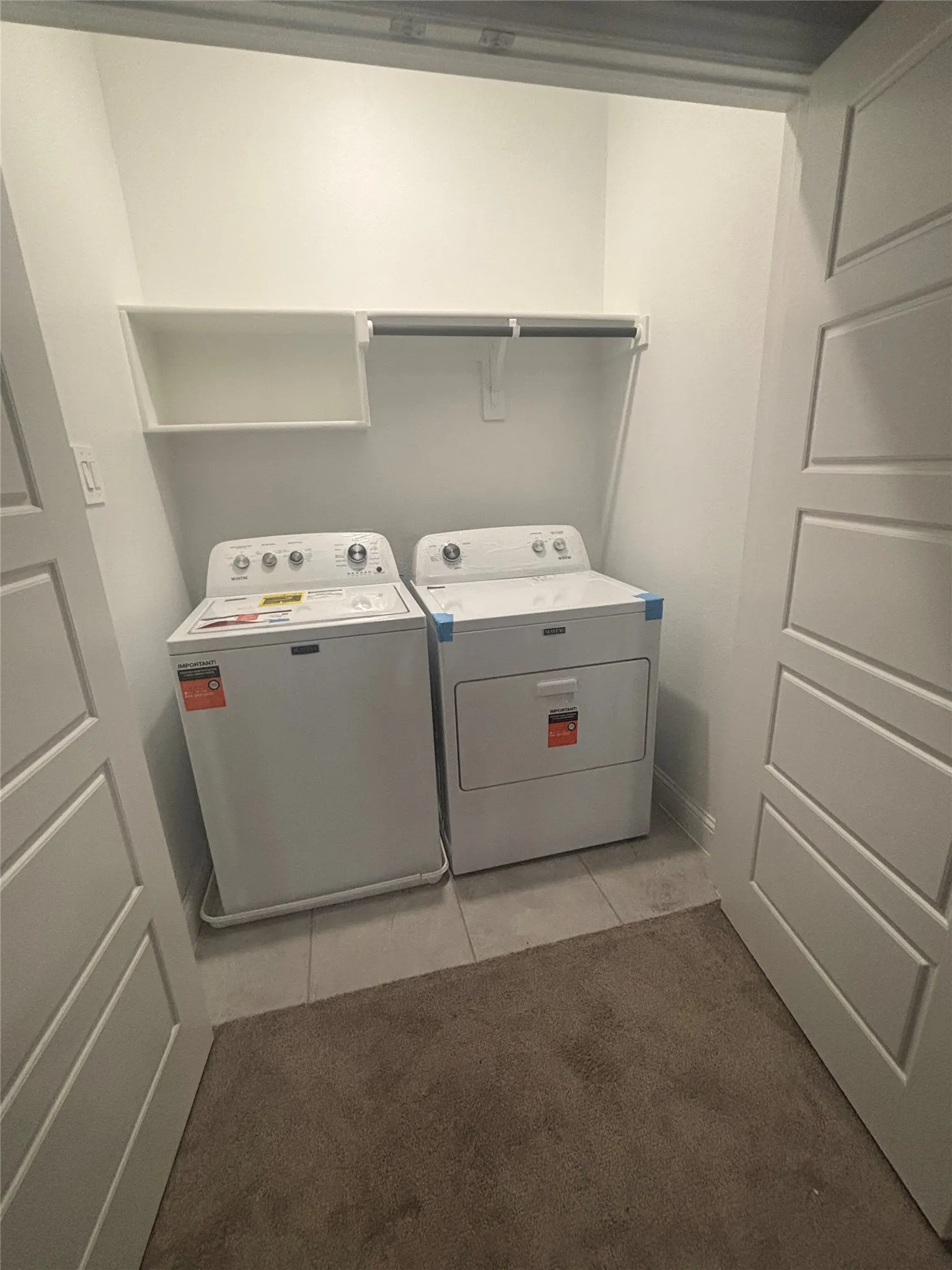New Washer and Dryer