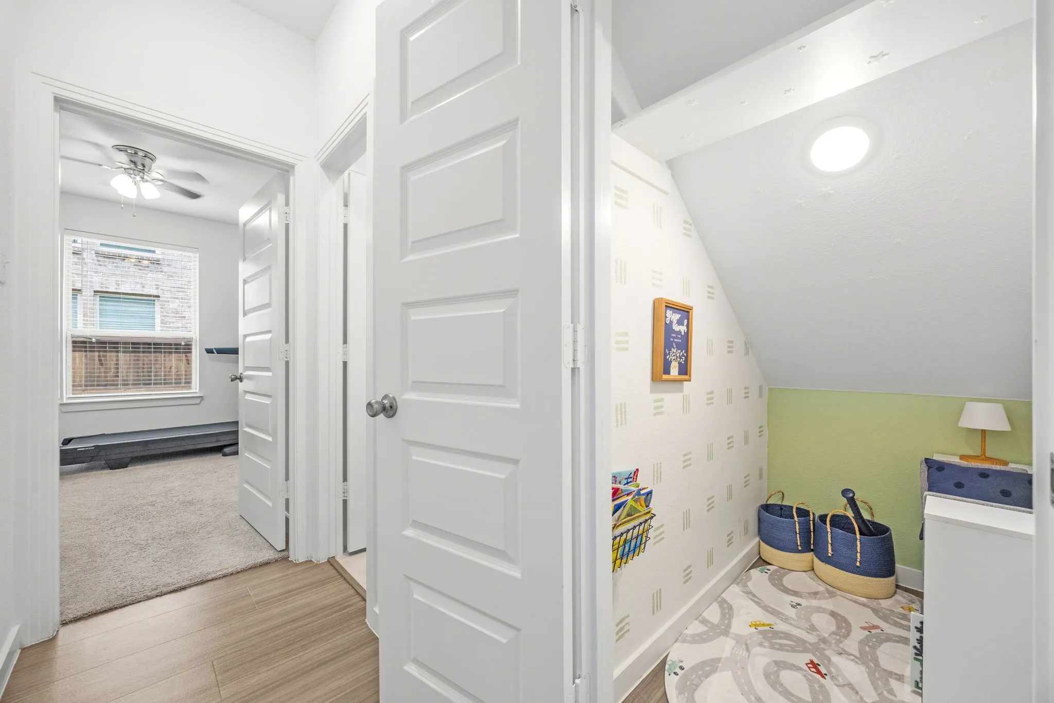 Under the Stairs storage-children hangout!