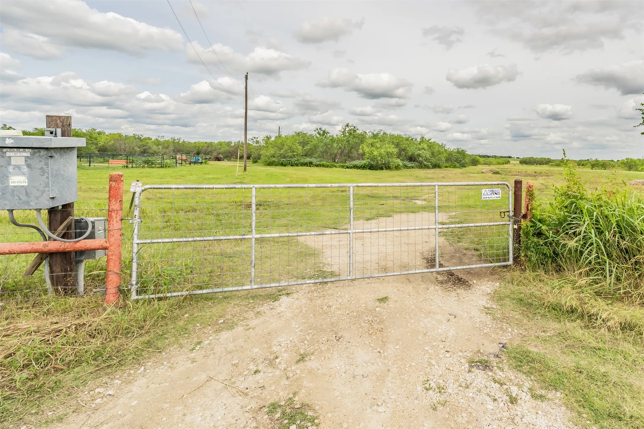 Front gate off of CR 905