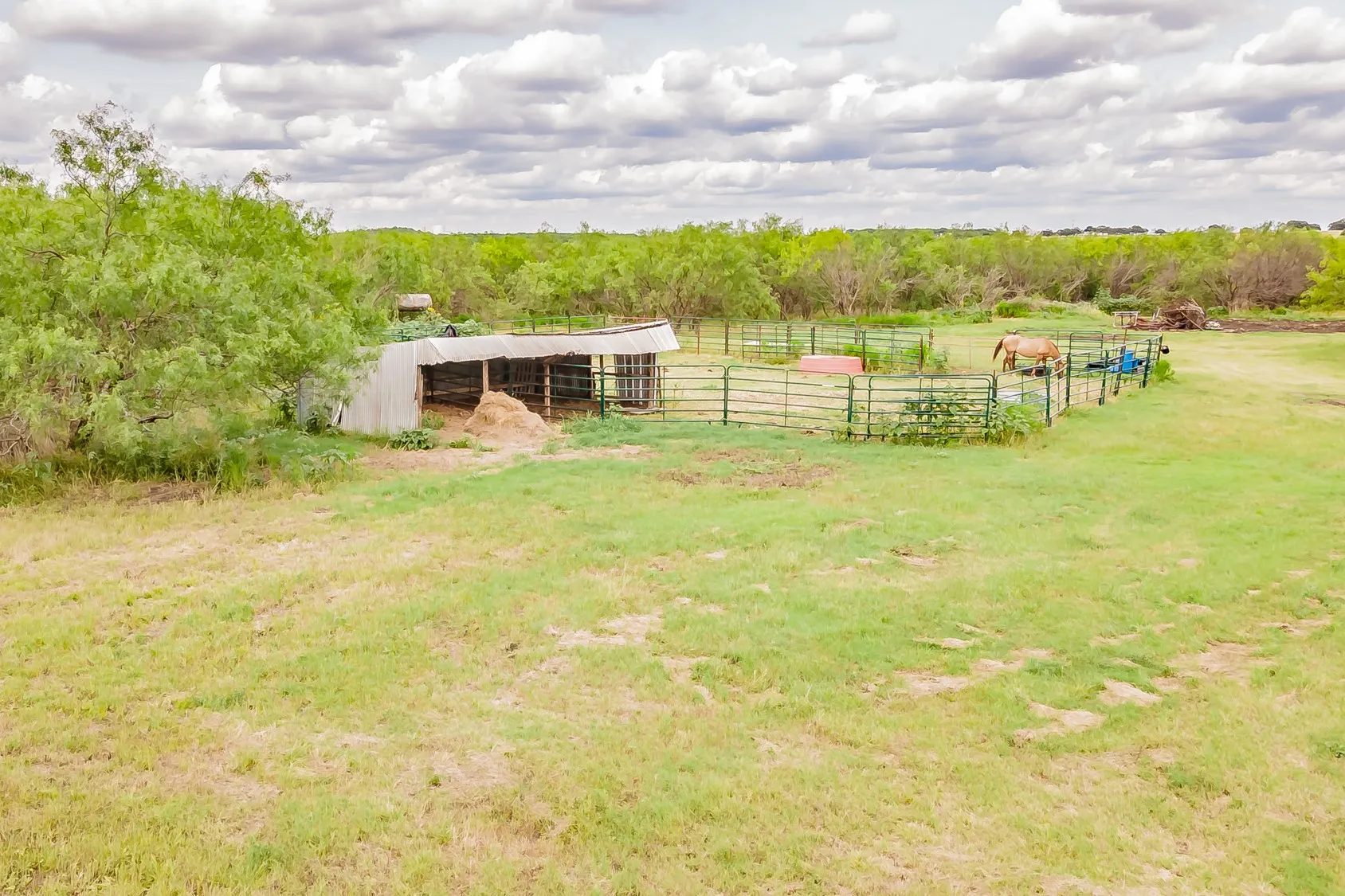 Existing Horse Barn & Corral