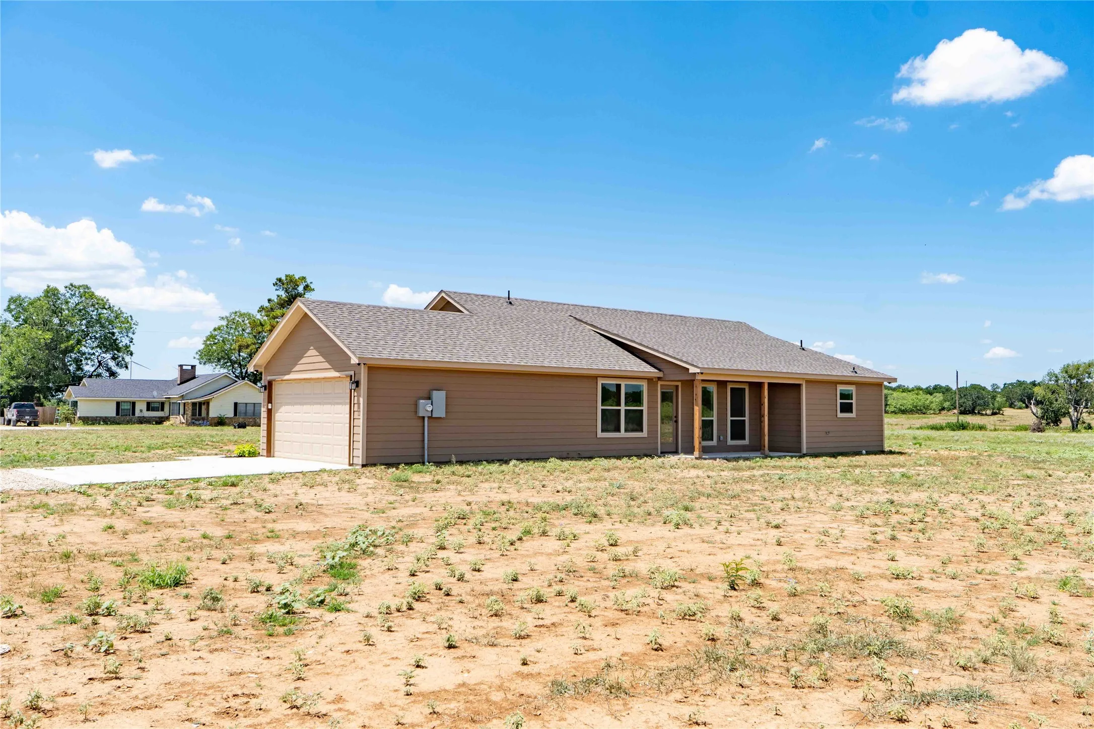 Single Family Residence For Sale in Jack County , 507 Crusher Road, Jacksboro, Texas 76458, 3 Bedroom, 2 Bathroom, 2 Garage spaces, 1,277 Sqft, built in 2026, mls#21284913, Real Estate Agent in Jacksboro, Homes For Sale in Jack county, Homes For Sale in Jacksboro, Realtor in Jacksboro Texas, Real Estate Brokerage Independent Realty Texas, Luminita Cordes Realtor