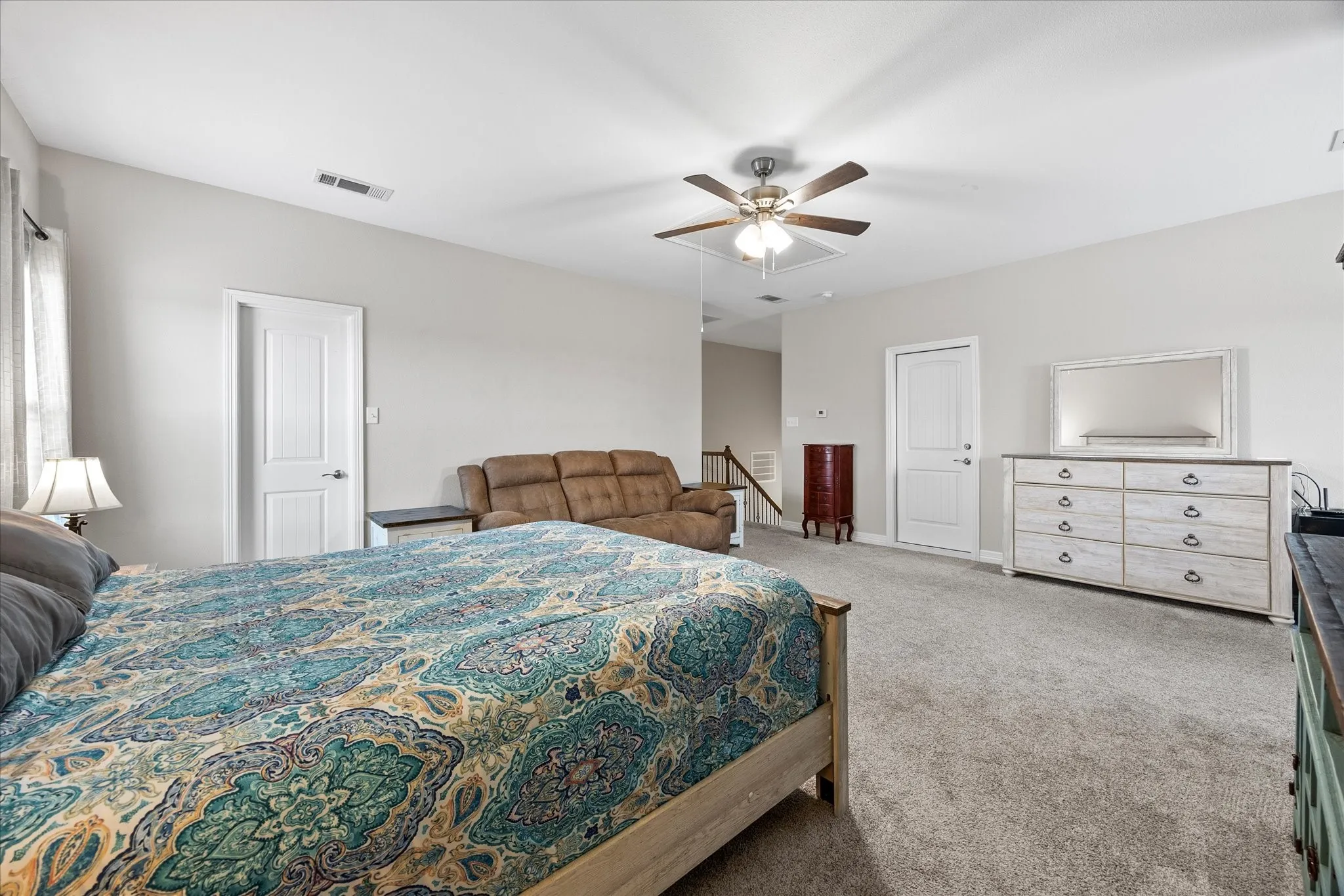 2nd living area can double for extra bedroom