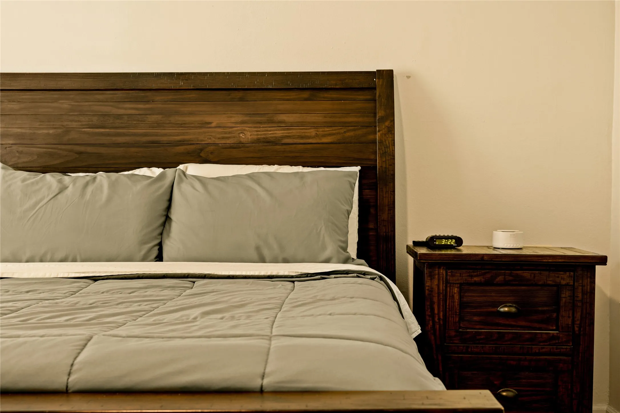 Oversized bedrooms with a comfortable and functional layout.
