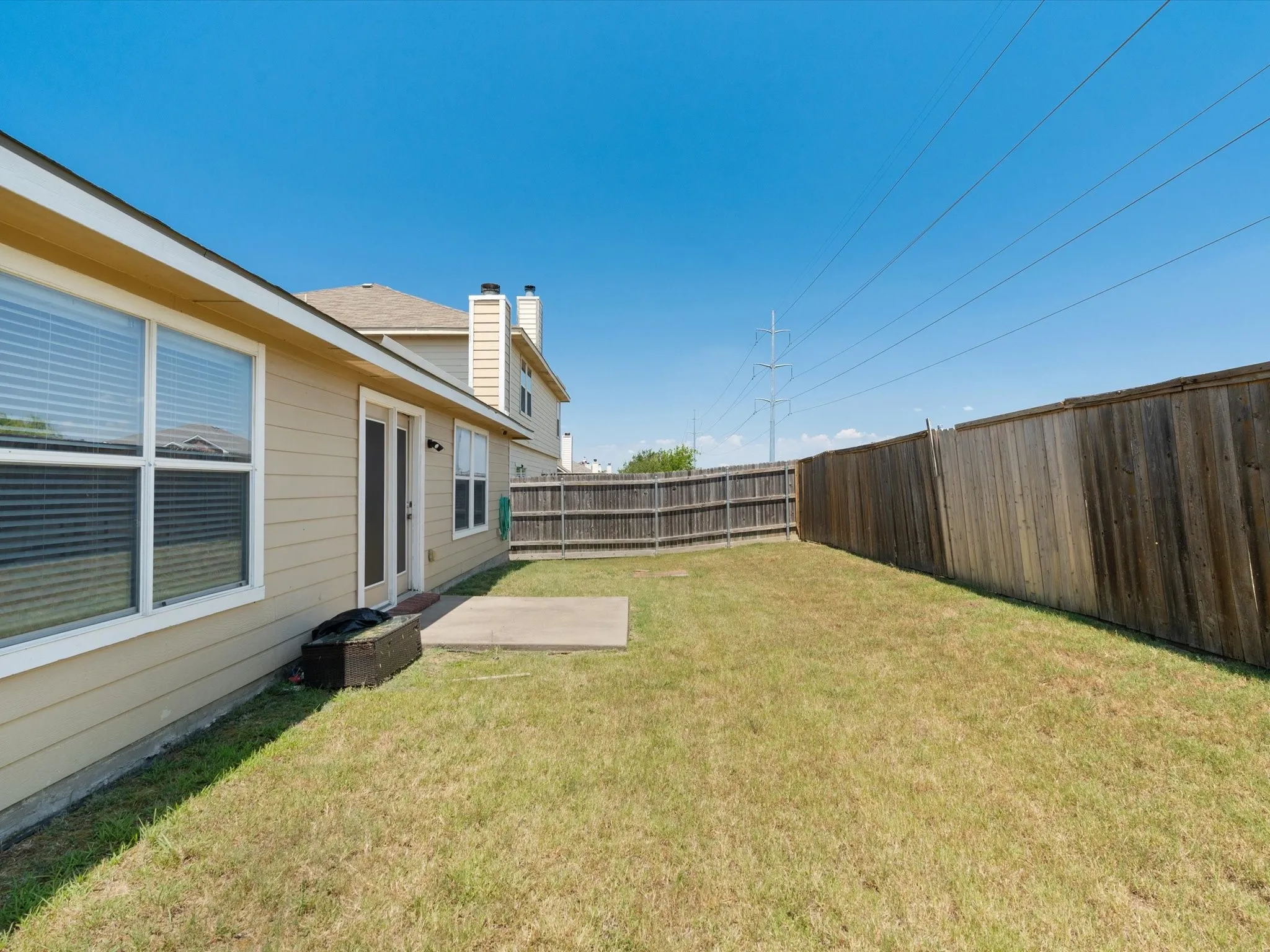 View of yard featuring a patio area