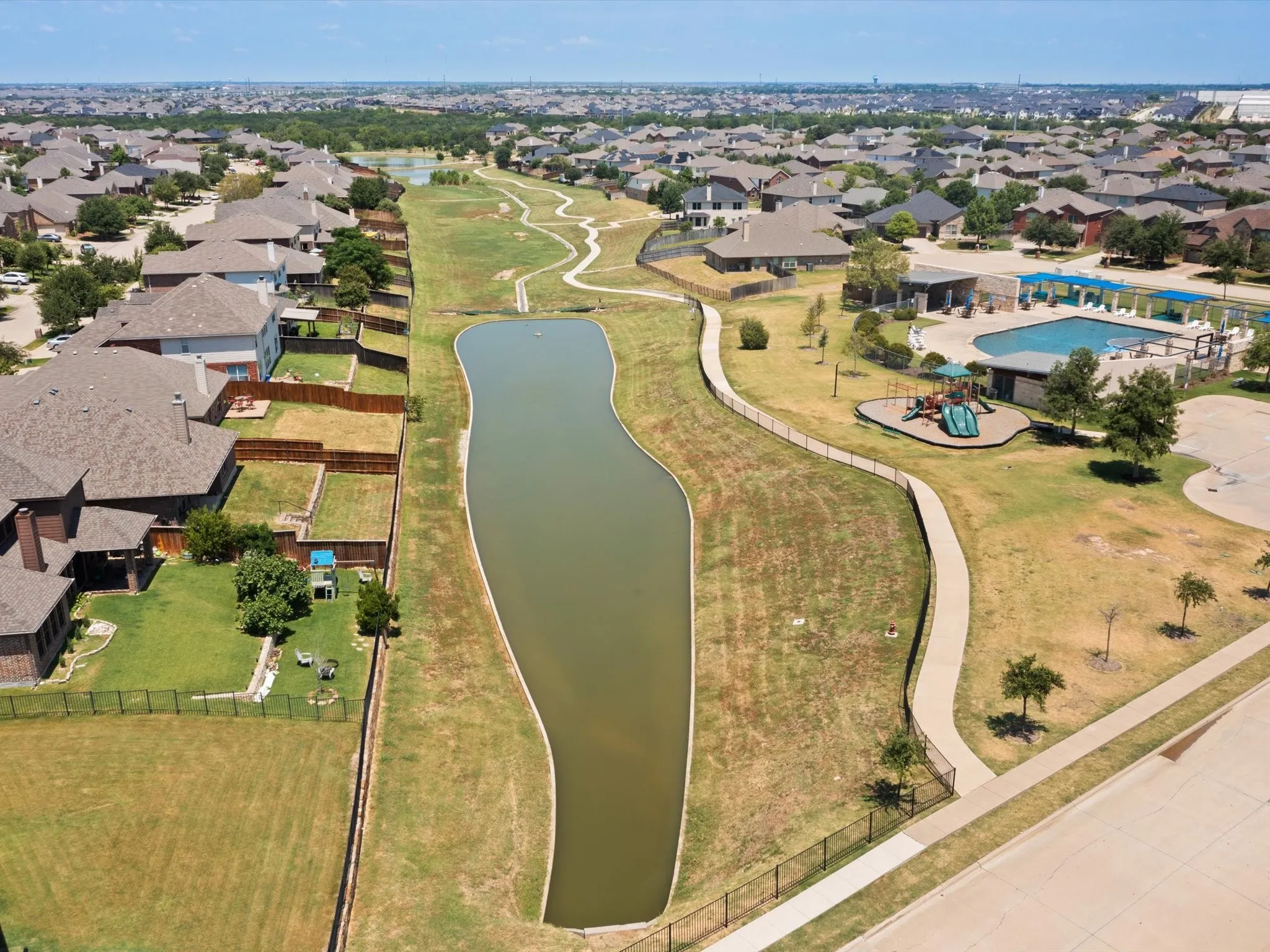 Drone / aerial view