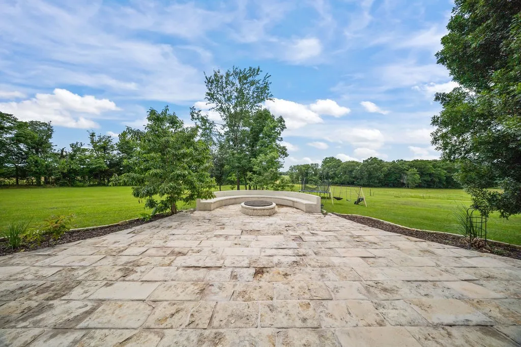 Stunning views from the firepit area