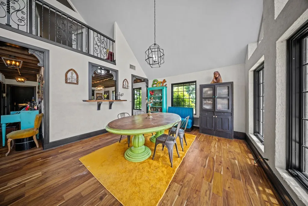 Open-concept with great views onto the stone patio grilling and firepit areas