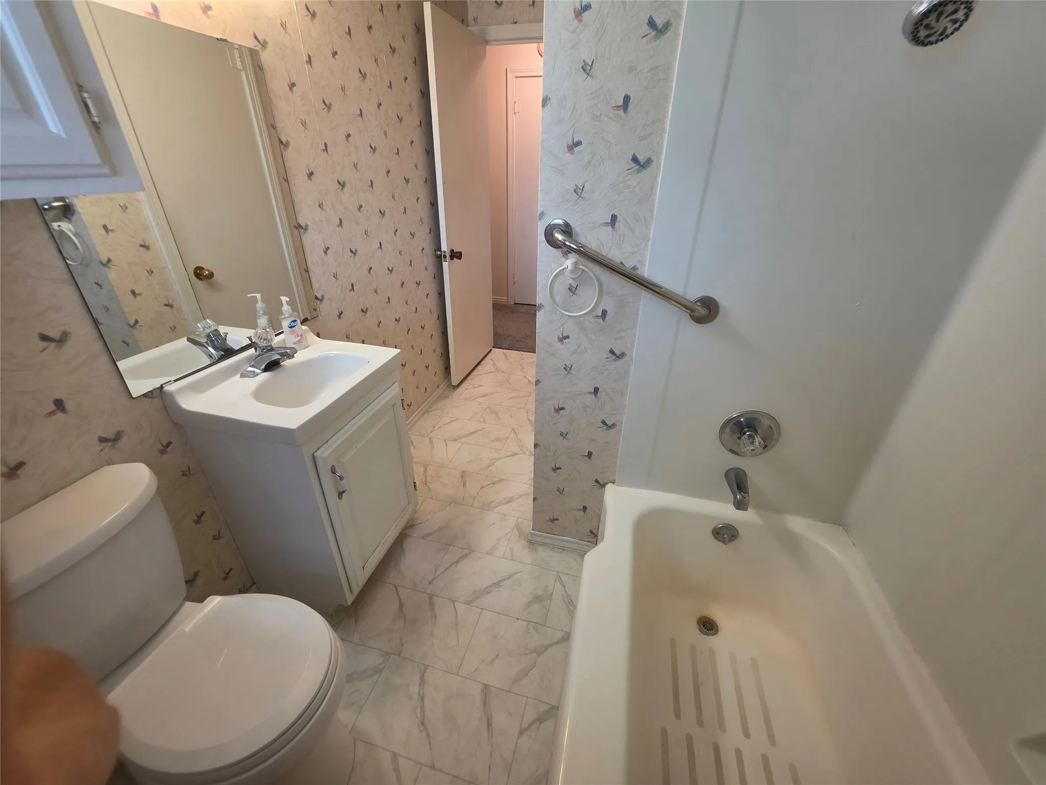 Hall bath
