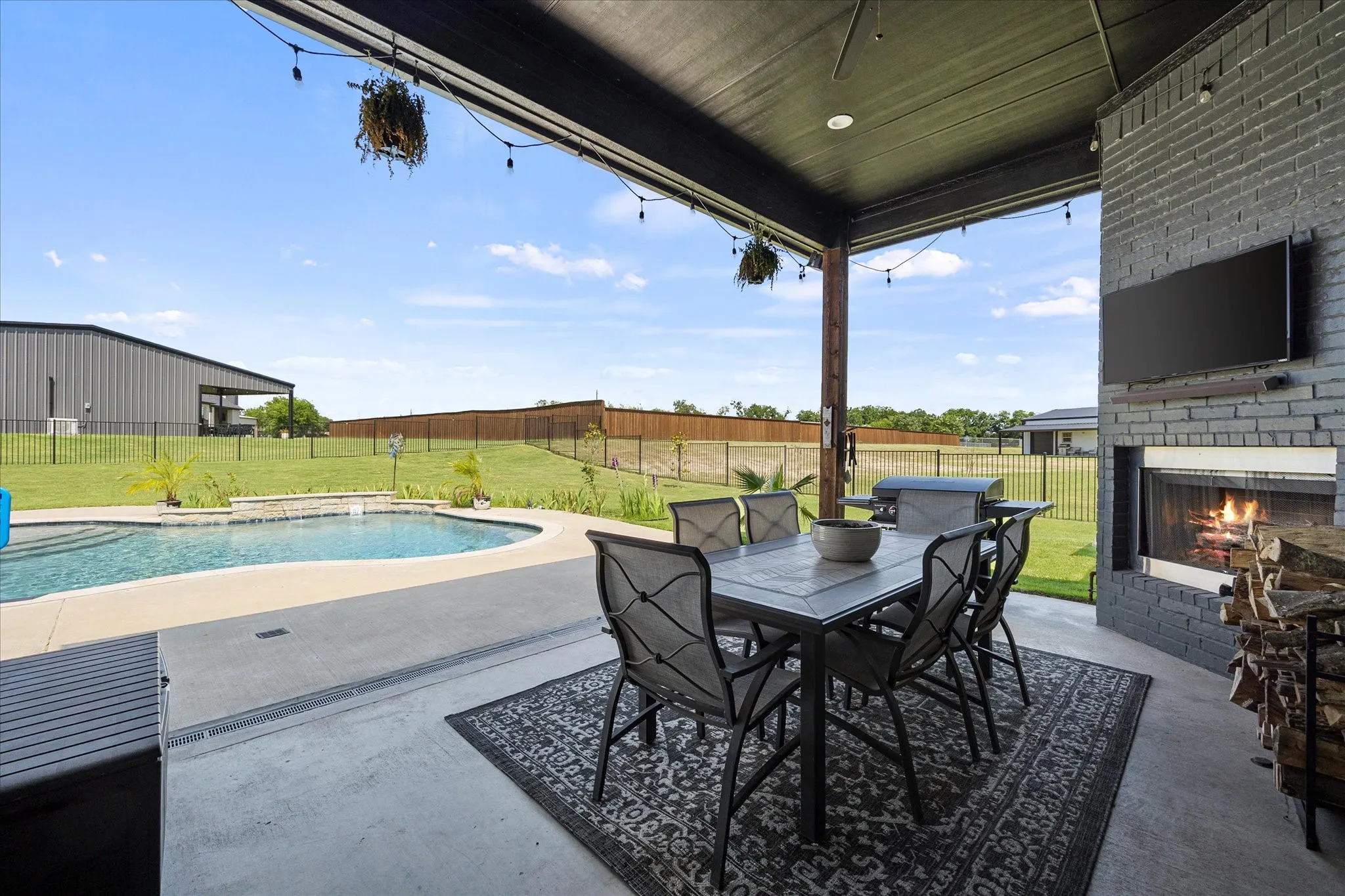 Outdoor entertaining happens here!