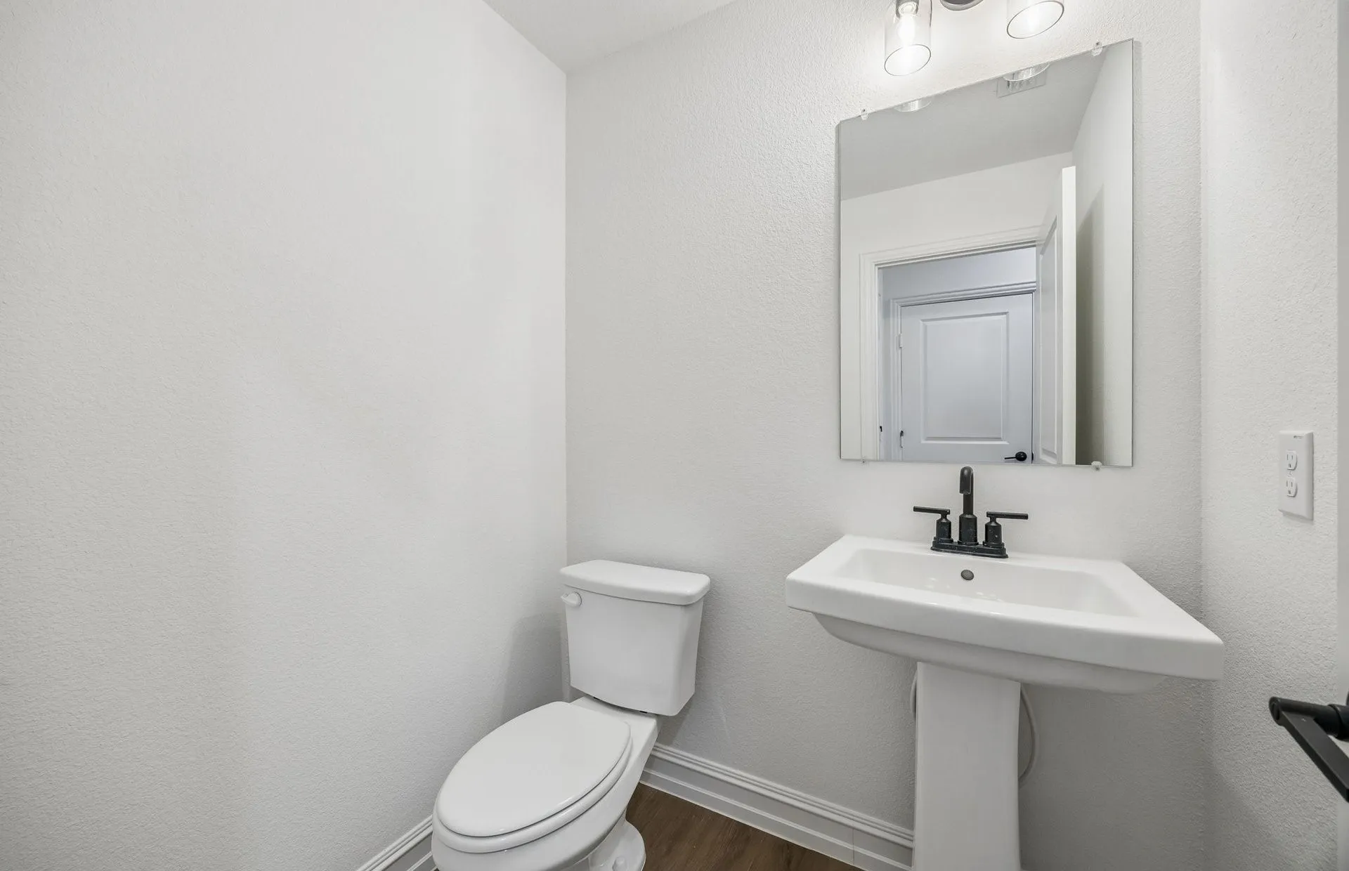 Powder bath on first floor