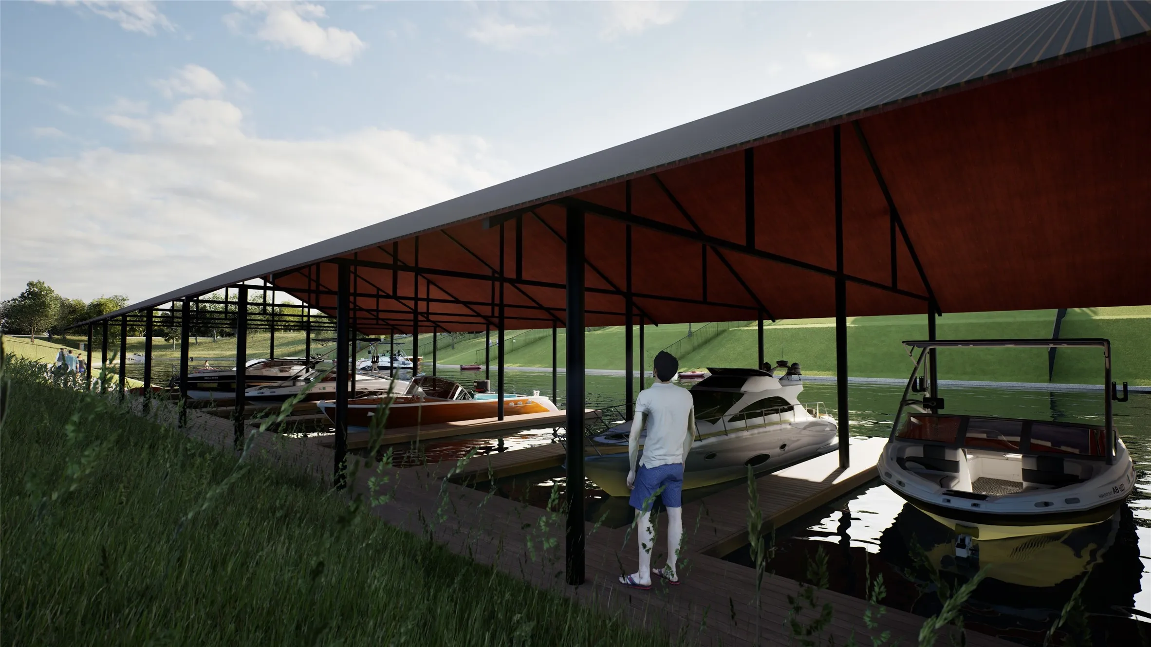 Marina for Interior Lots