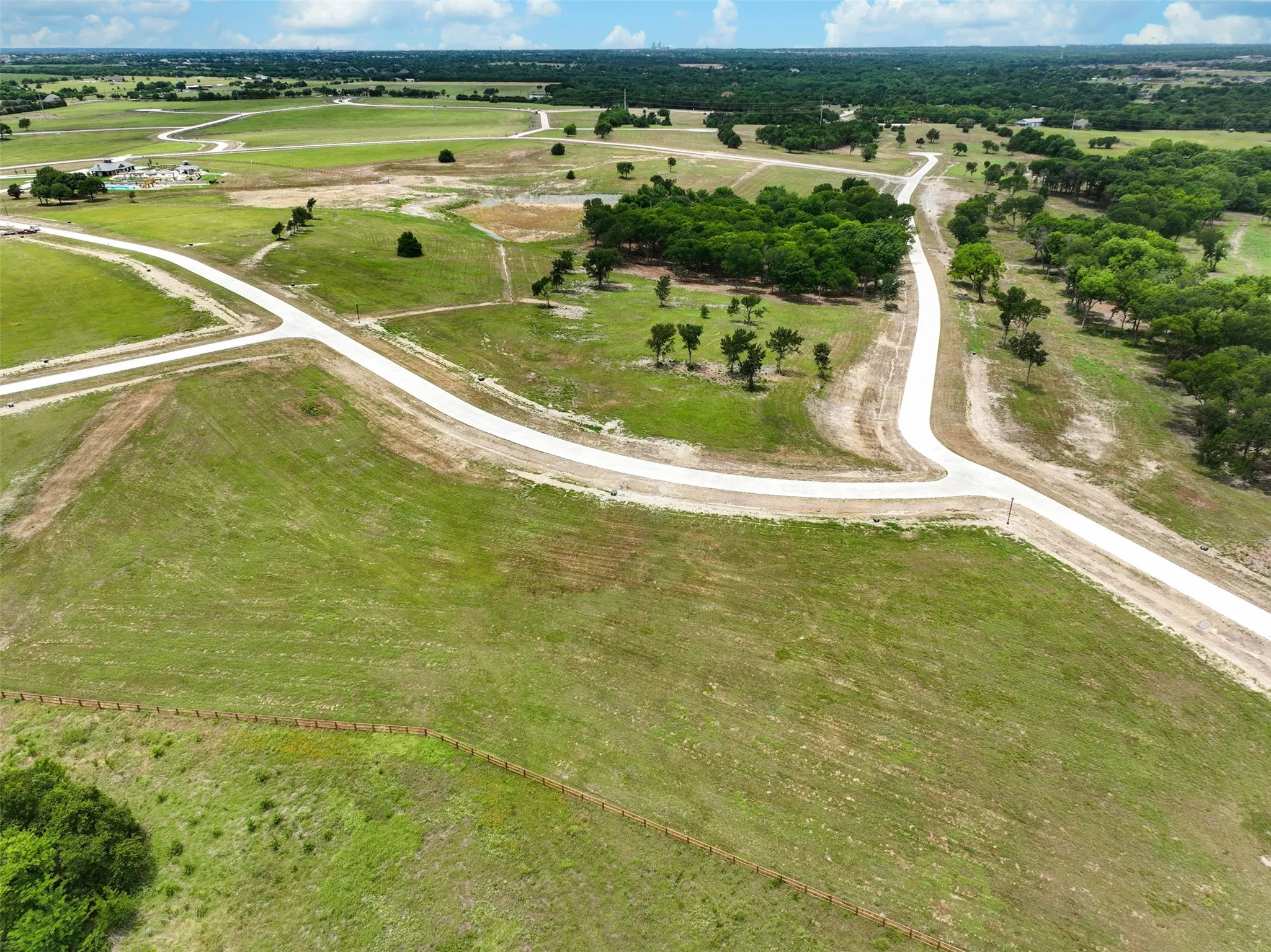 Aerial view from back of property