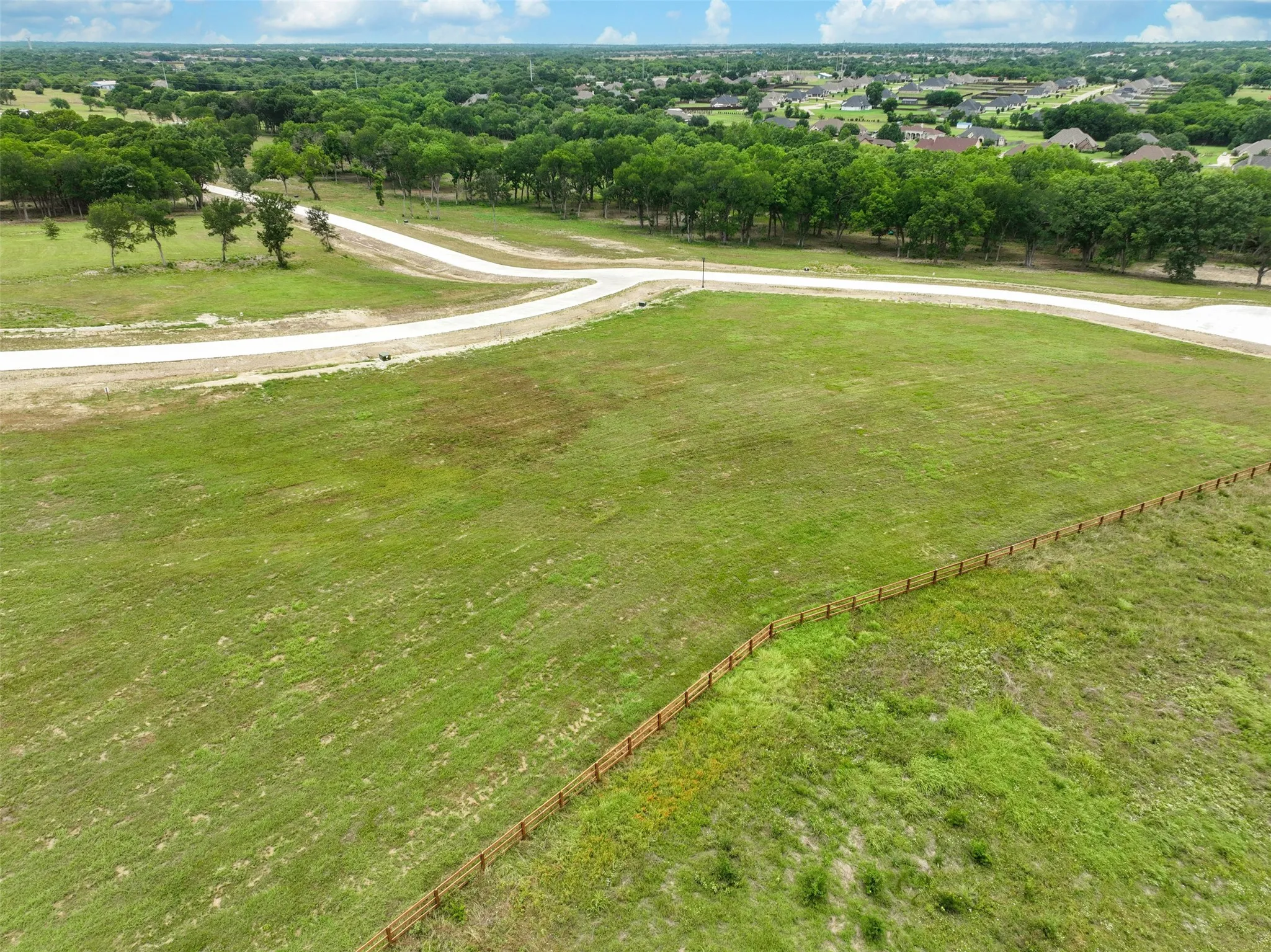 View from back right corner of lot 67