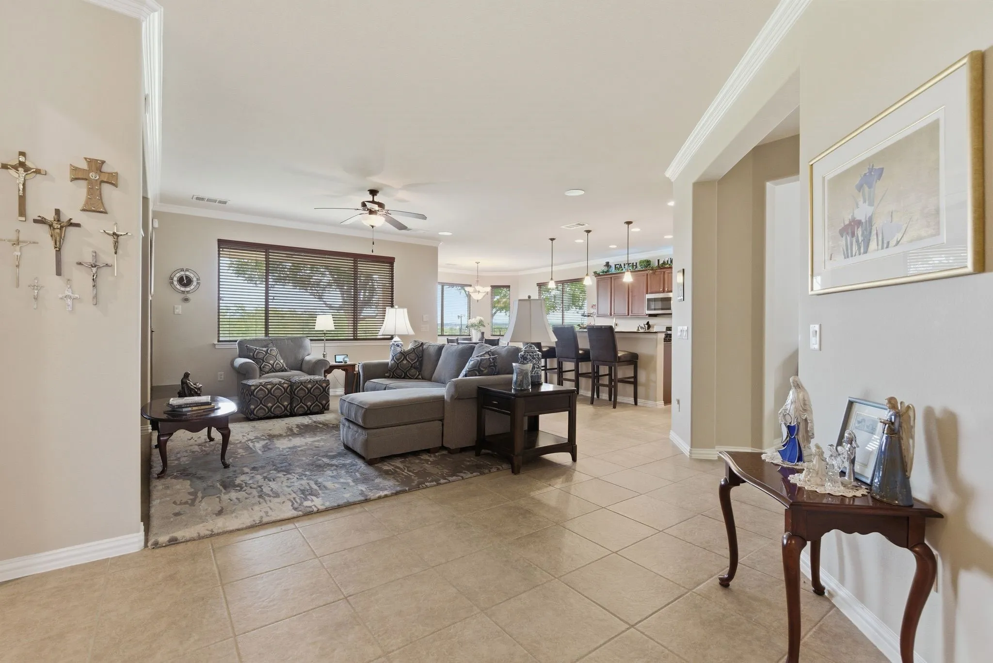 Step through Rotunda to a light, bright, and open floor plan!