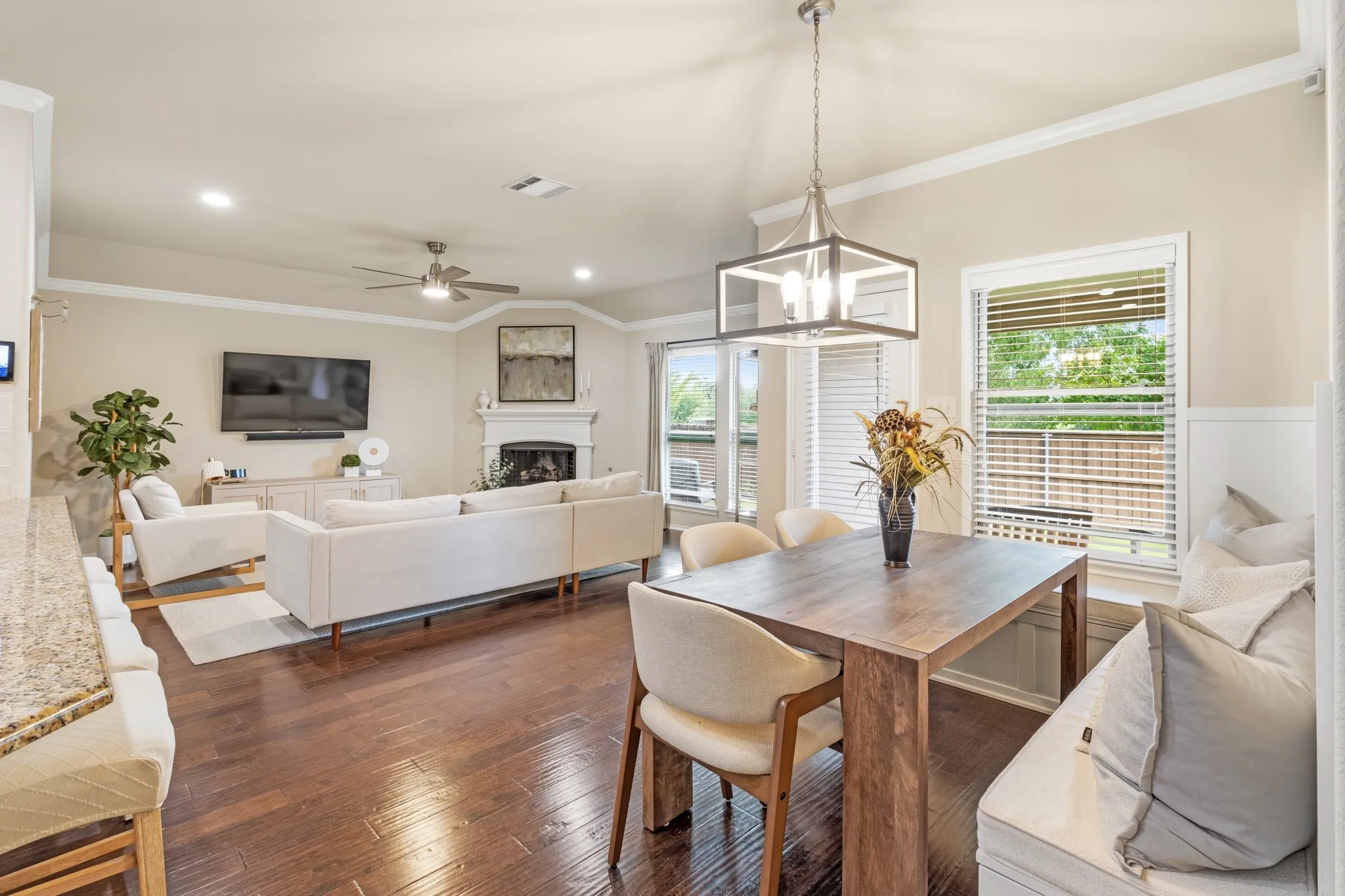 Open concept living