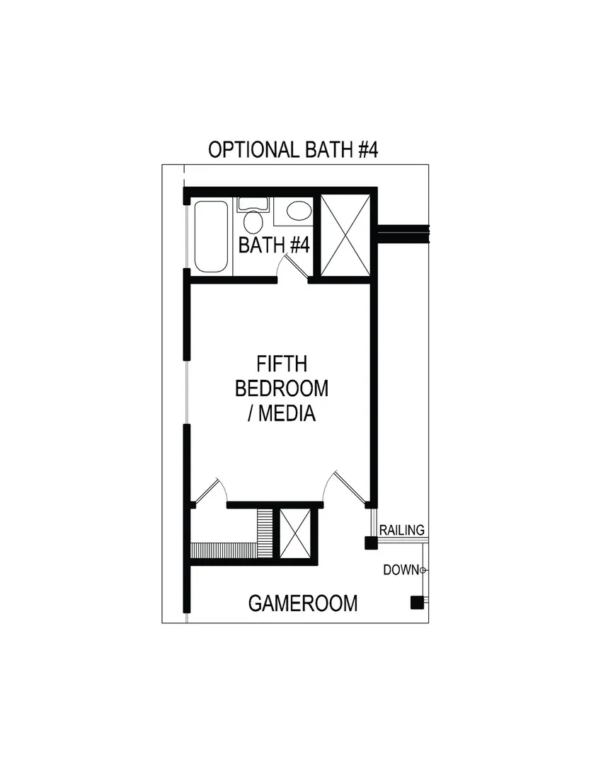 Caroline 2F Floor Plan Option